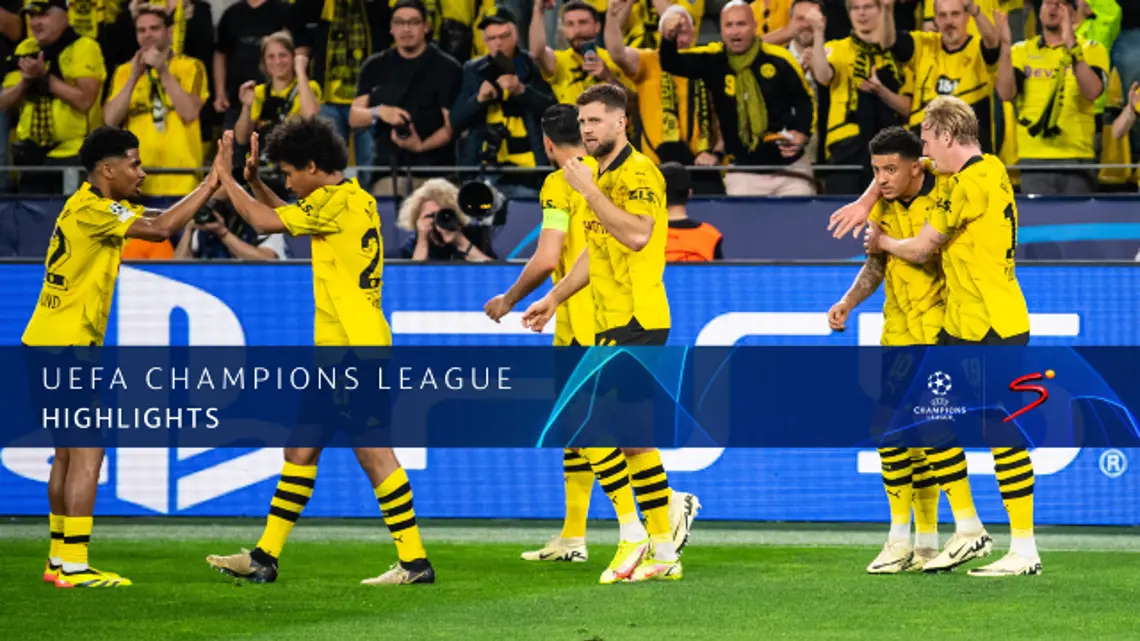 Borussia Dortmund v Paris Saint-Germain | SF | 1st Leg | Match Highlights | UEFA Champions League