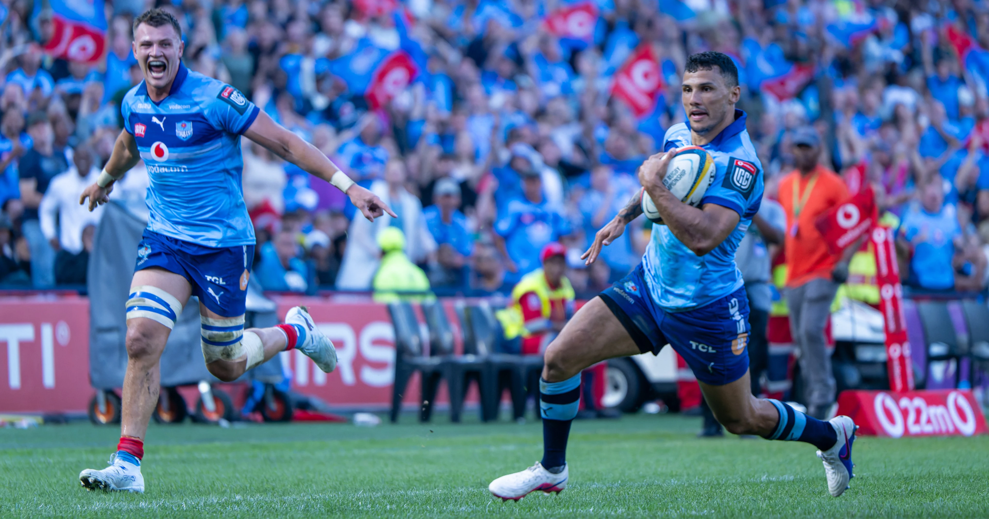 BULLDOZED: Statement performance by seven-try Bulls has Sharks reeling
