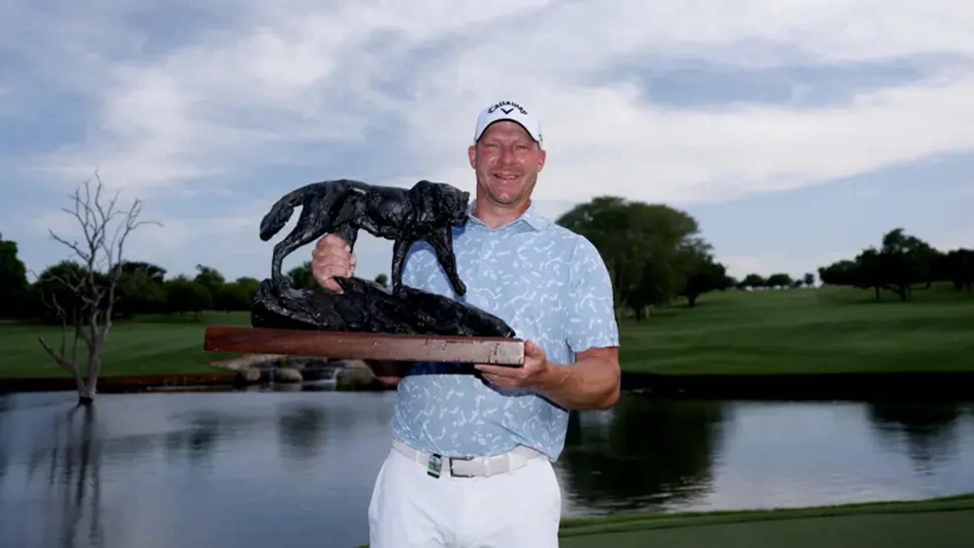 CHAMPION: Norris claims his place in Alfred Dunhill Championship history