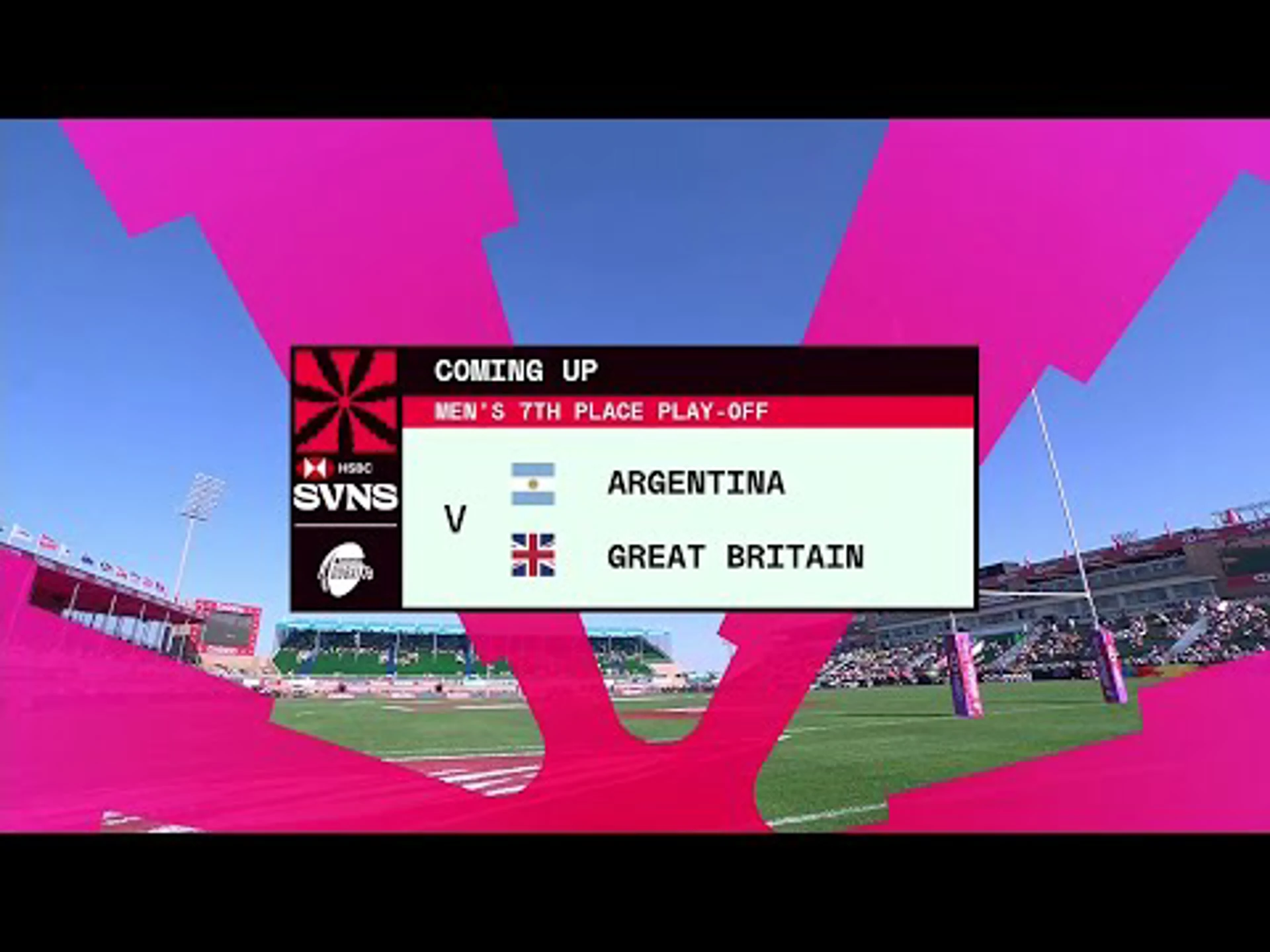 Argentina v Great Britain | 7th Place | Match Highlights | World Rugby HSBC Sevens Series Dubai