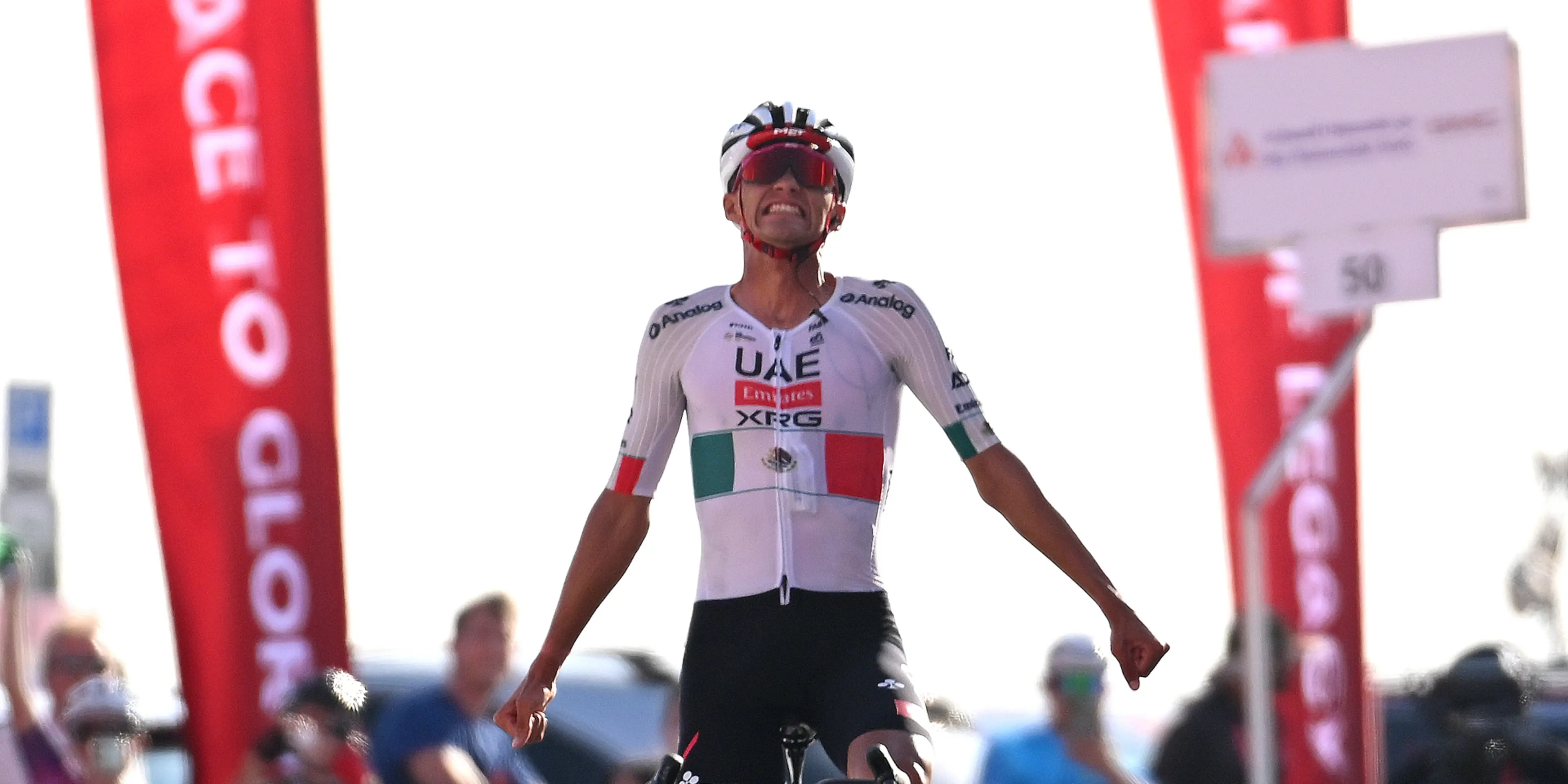 Mexico's Del Toro wins stage to take overall UAE Tour lead