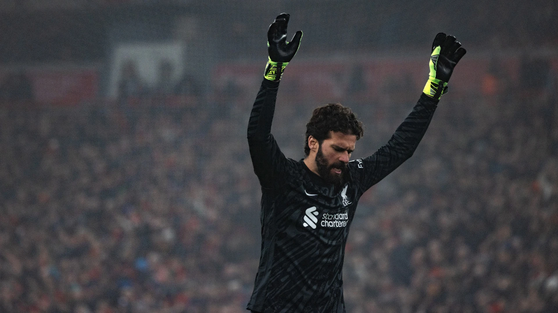 Alisson tells title-chasing Liverpool to create own history