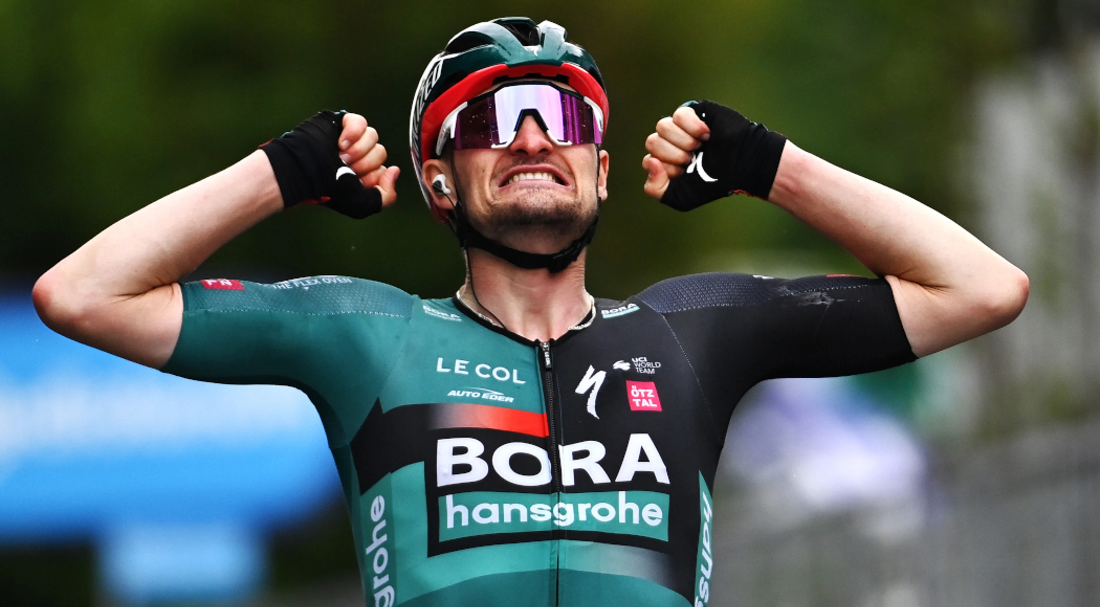 Denz wins from Giro breakaway as Crans Montana looms