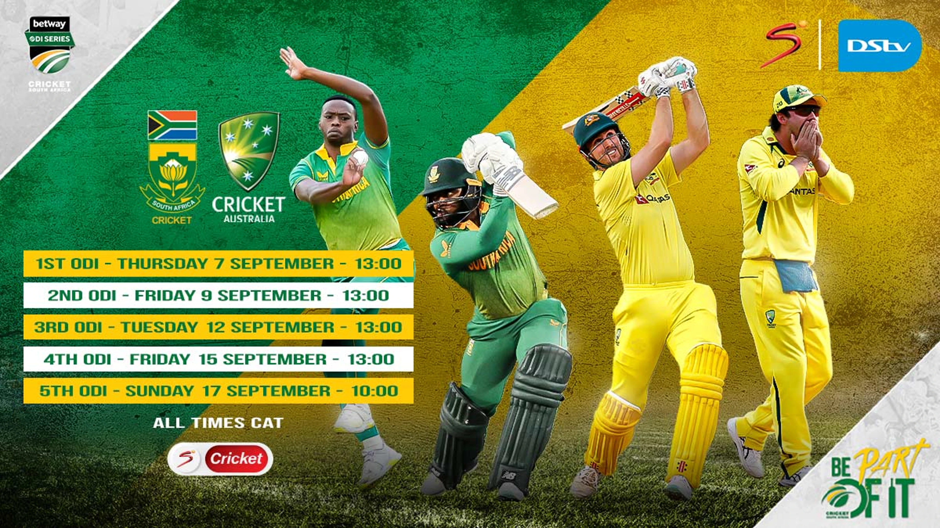 SA v Australia ODI series should be far closer than T20Is