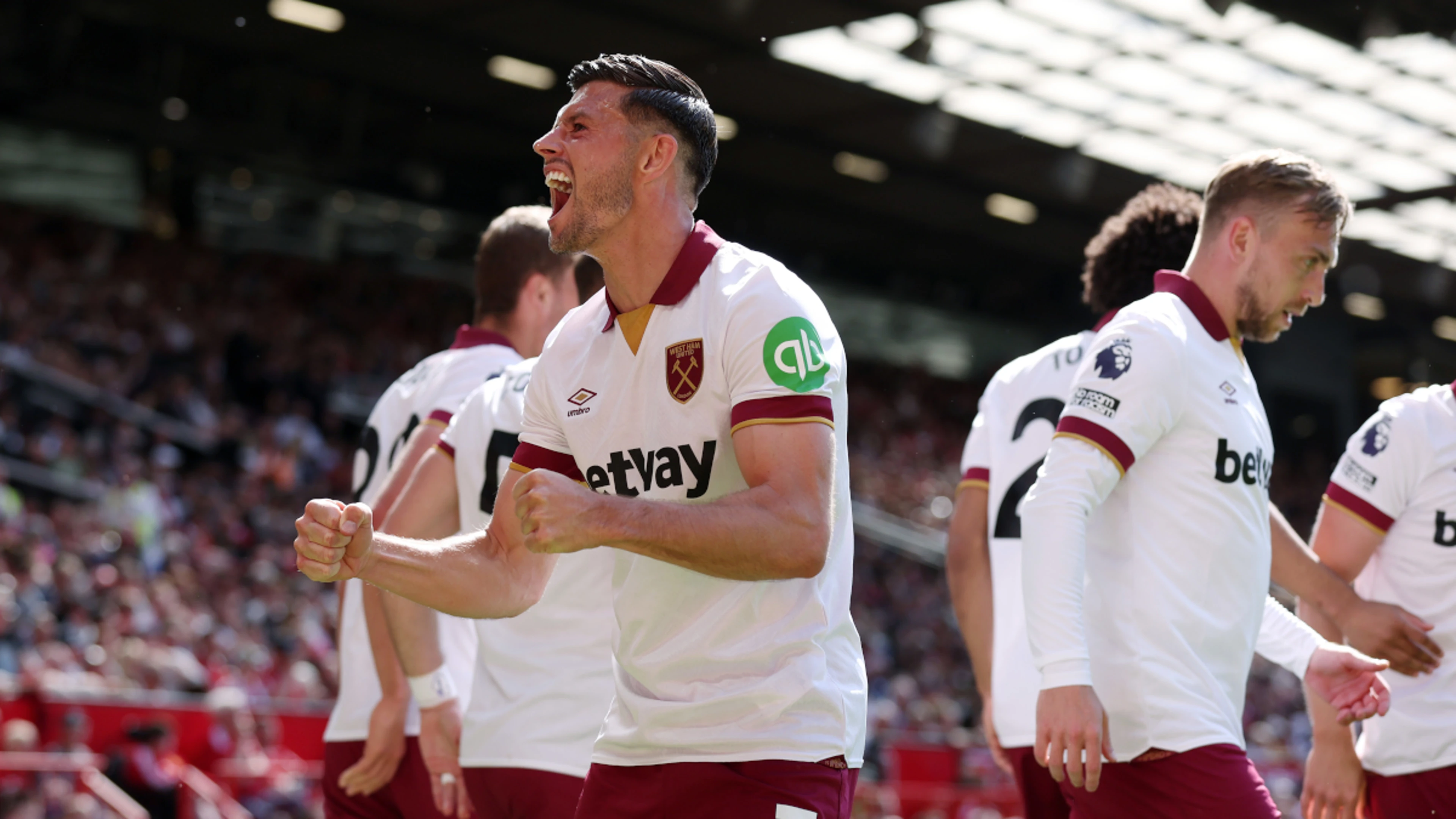 Soucek and Bowen give West Ham first league win at Old Trafford since 2007