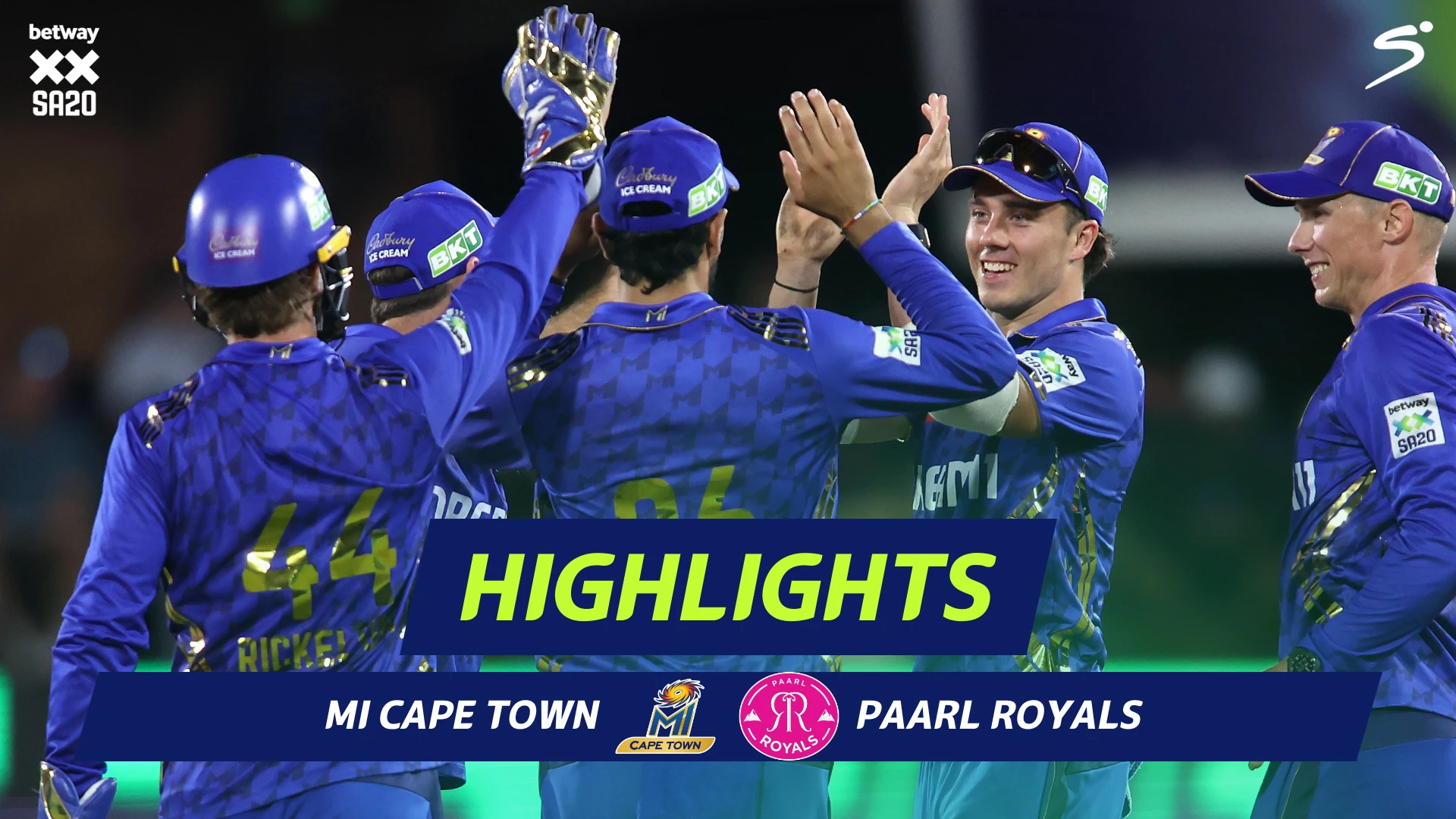 MI Cape Town v Paarl Royals | Short Highlights | Betway SA20