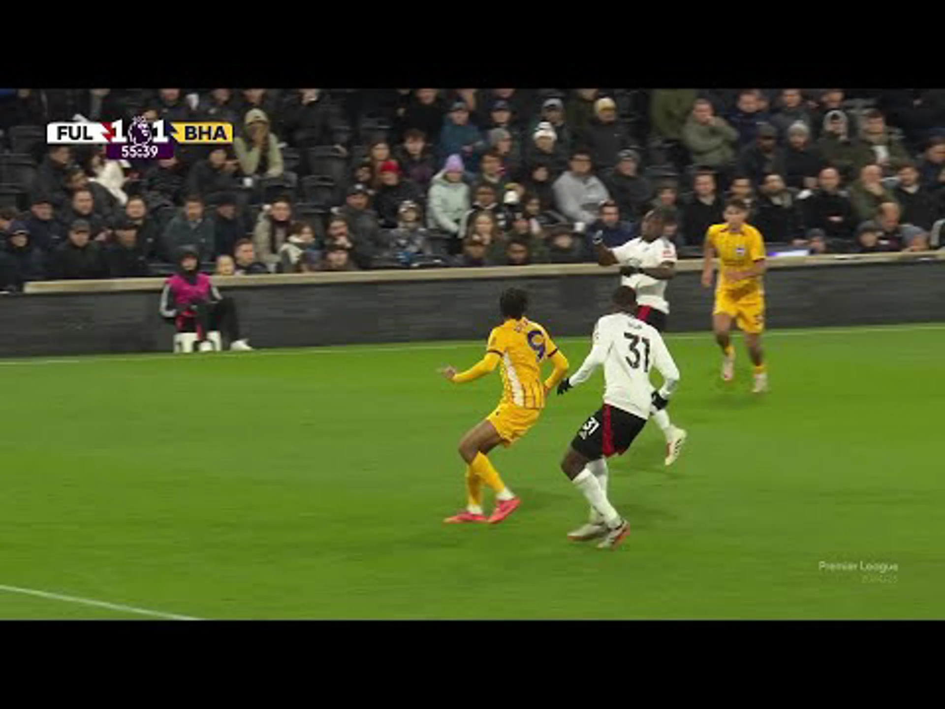 Carlos Baleba | 56ᵗʰ Minute Spectacular Goal v Fulham