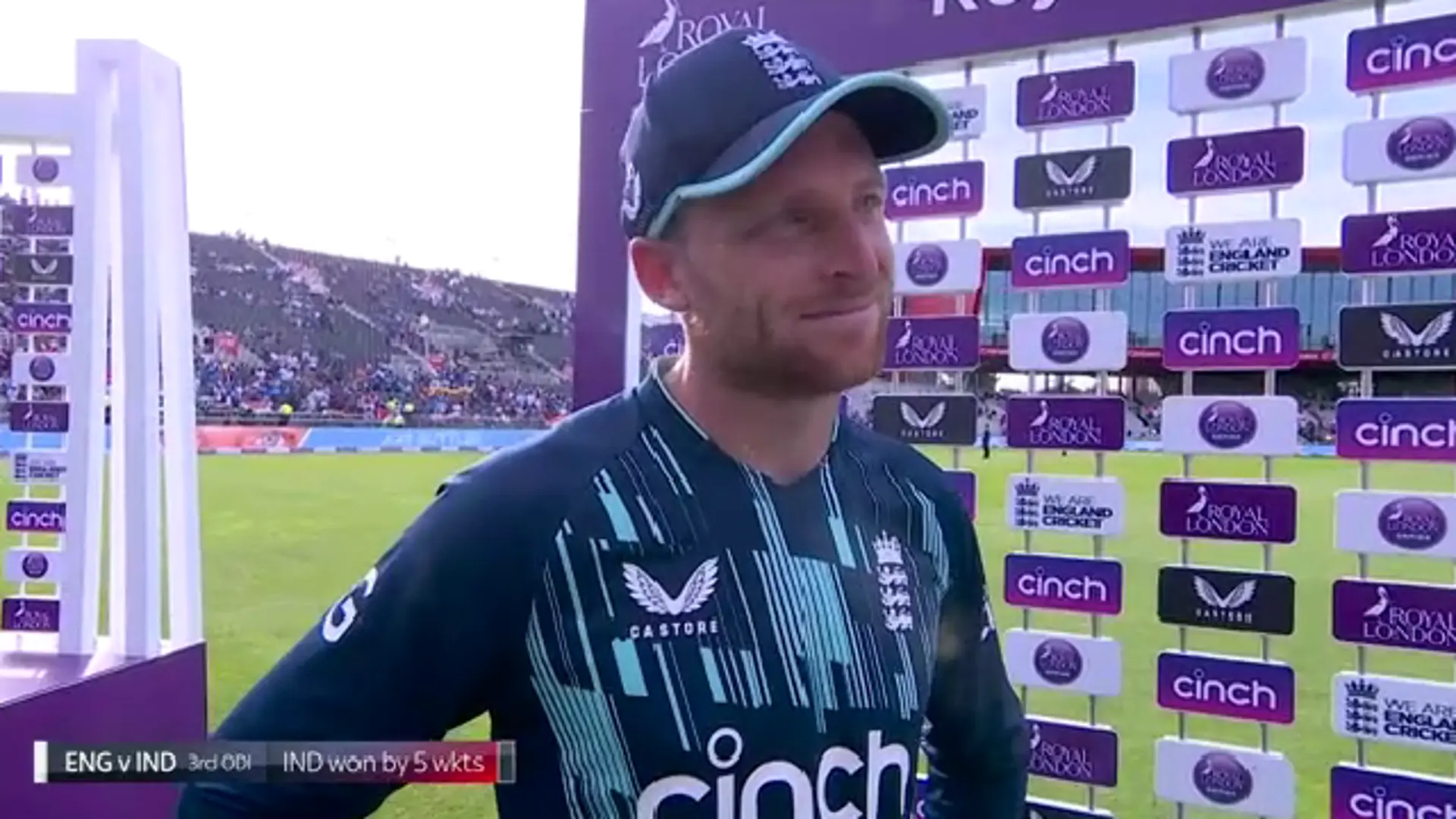 England v India ODI Series | 3rd ODI | Post-match interview with Jos Buttler