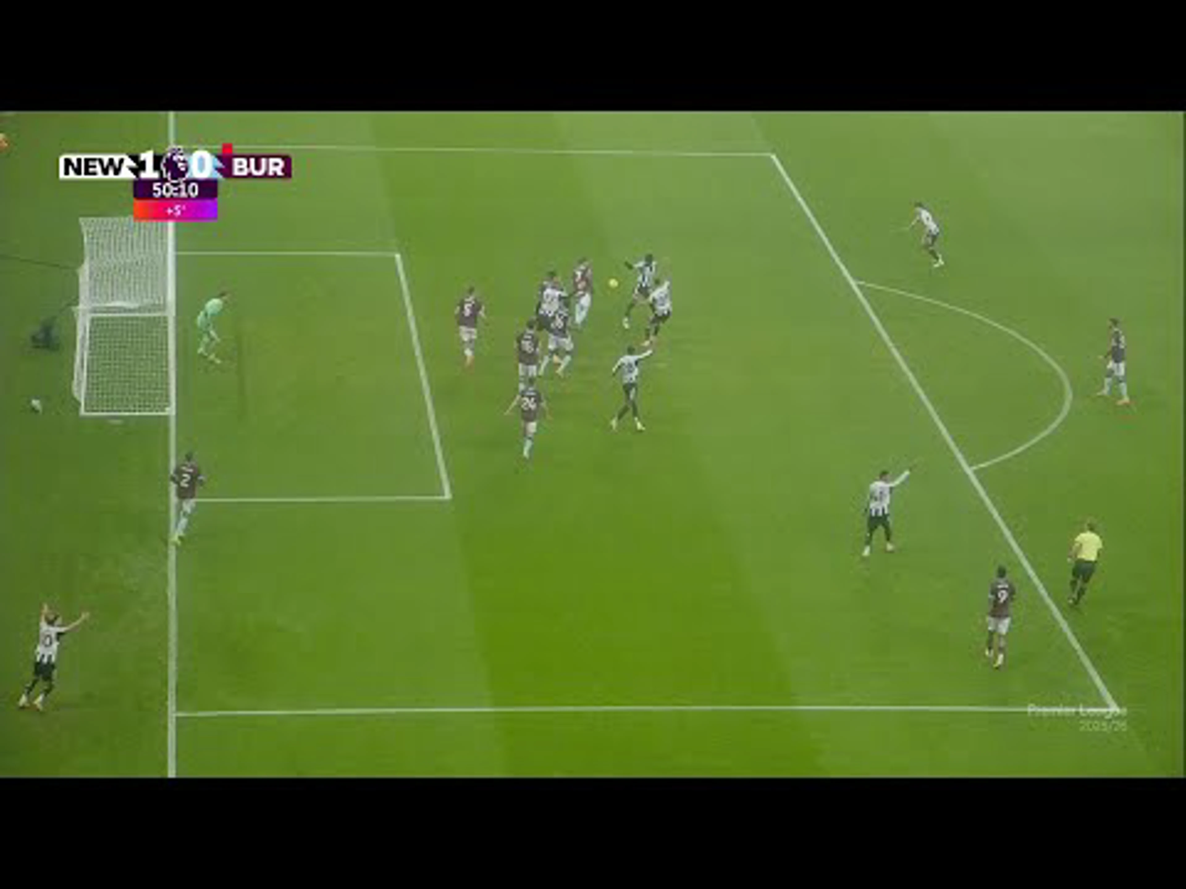Anthony Gordon | 50ᵗʰ Minute VAR v Burnley