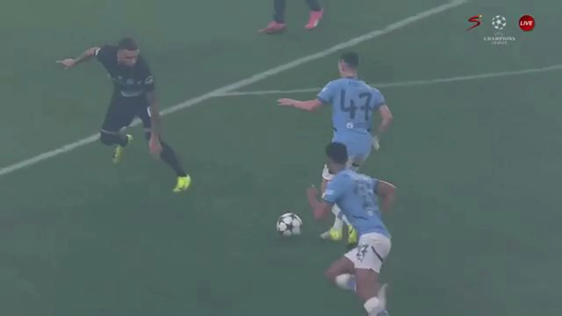 Phil Foden | Goal | 	 Sporting v Man City