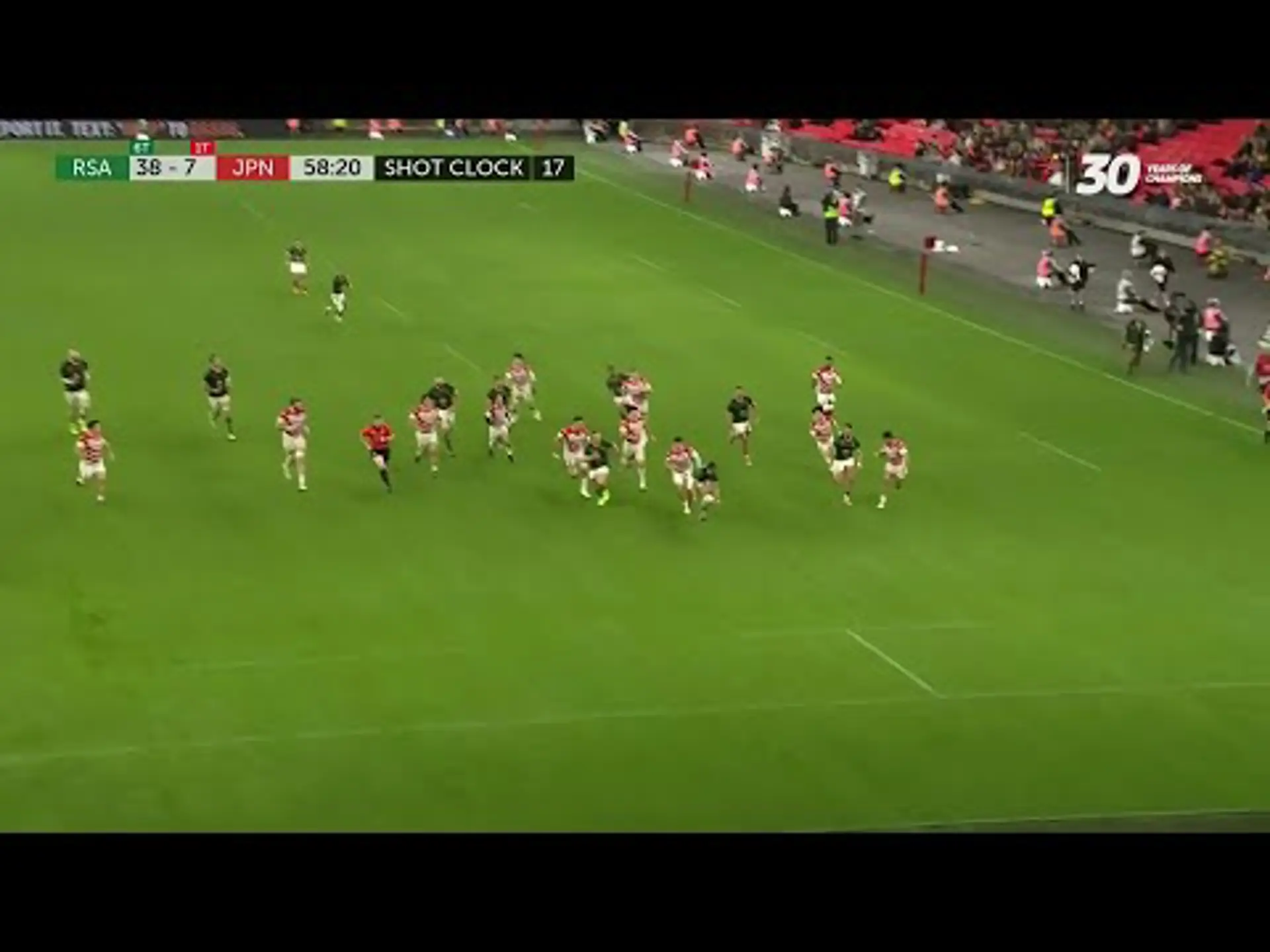 Kurt-Lee Arendse | 58ᵗʰ Minute Try v Japan