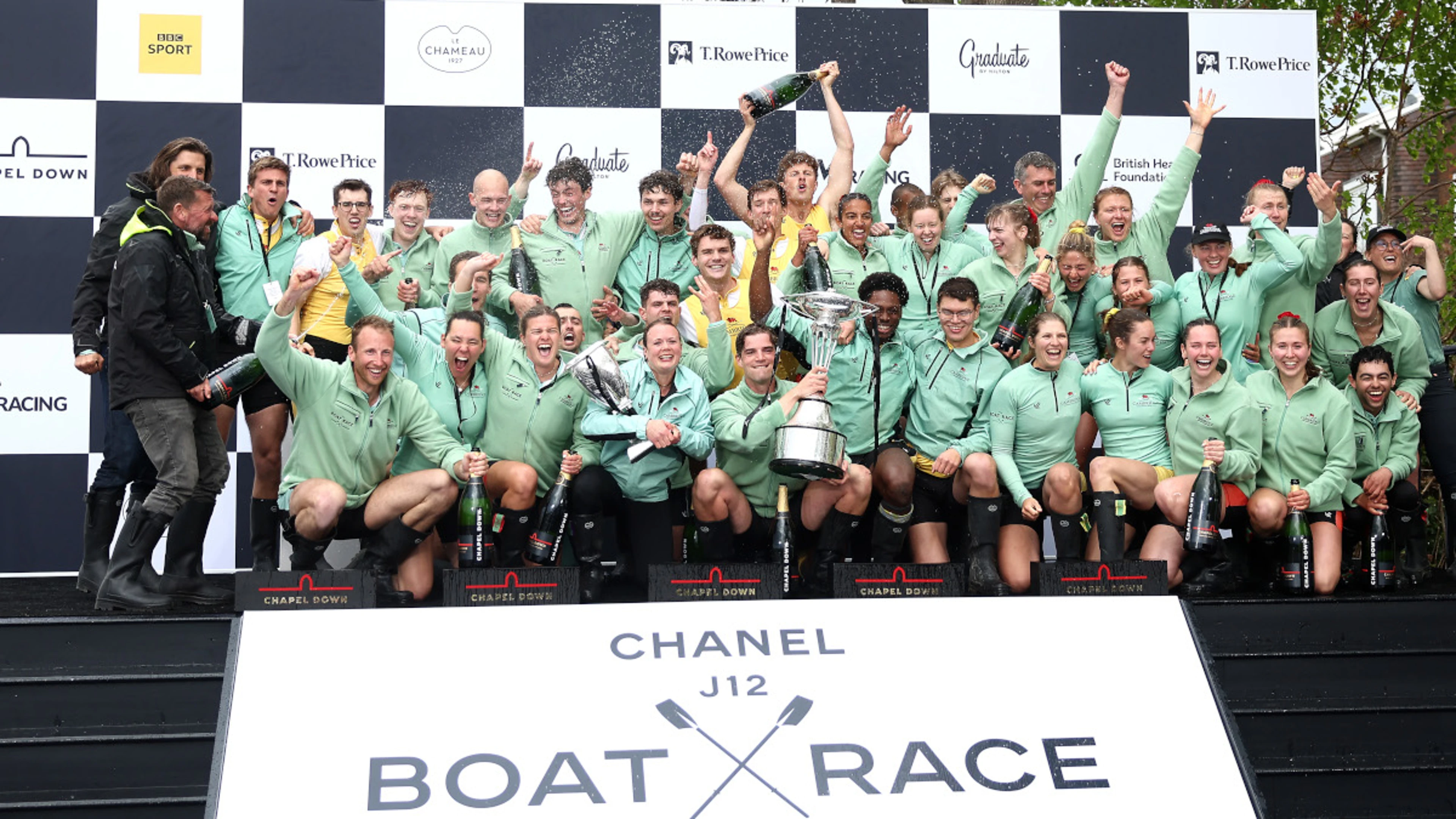 Cambridge do the double in men's and women's boat races