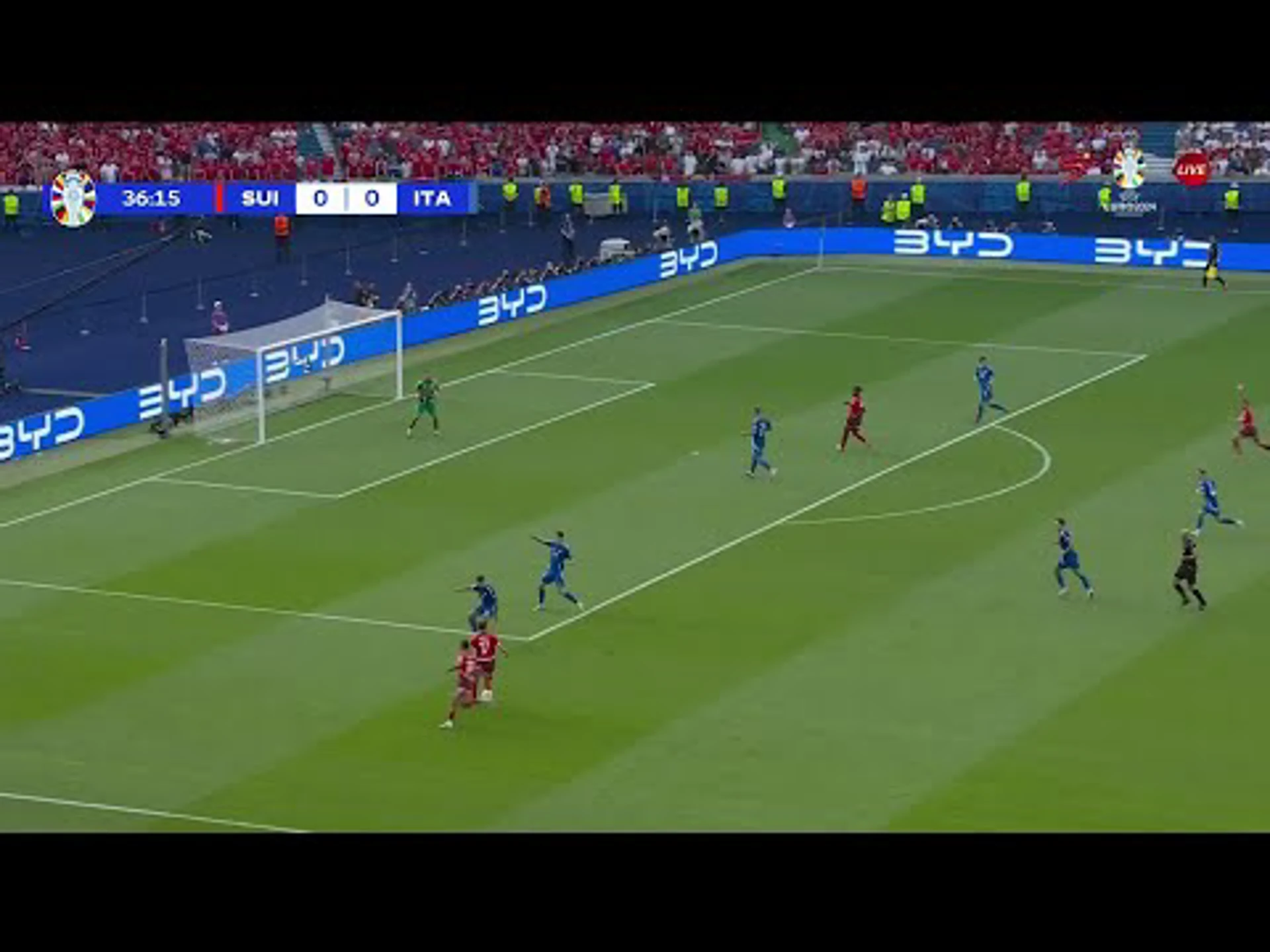 Remo Freuler | 37ᵗʰ Minute Goal v Italy
