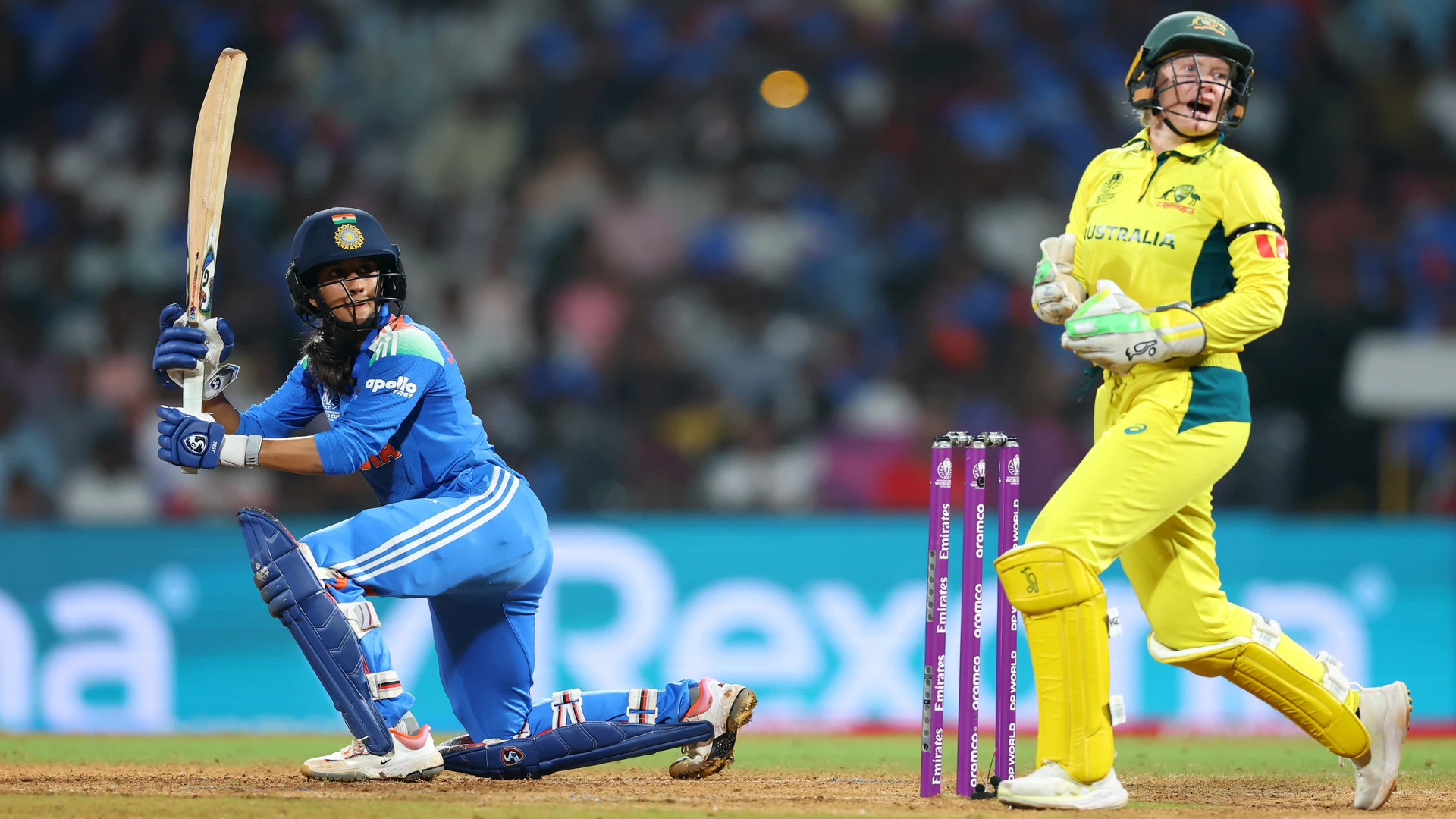 RECORD CHASE: India stun Australia to set up World Cup final date with SA