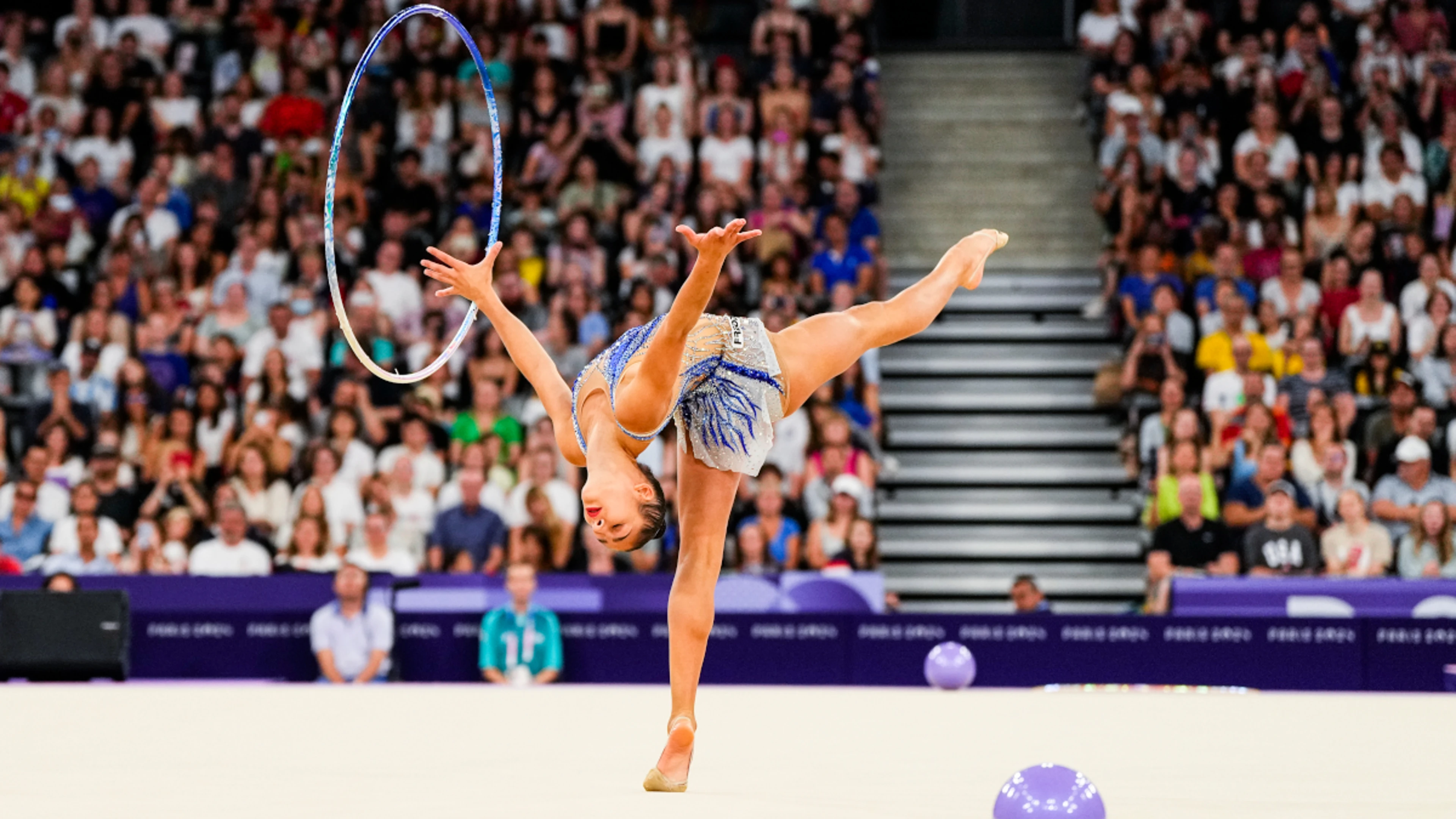 Italy's Raffaeli leads individual all-around qualifiers