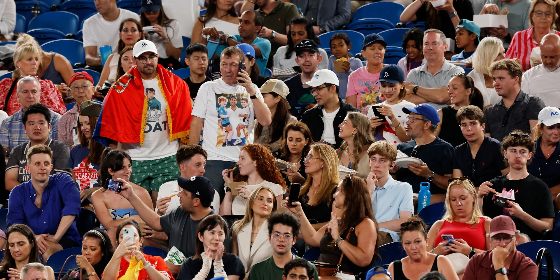 Djokovic says heaving Australian Open crowds 'good problem'