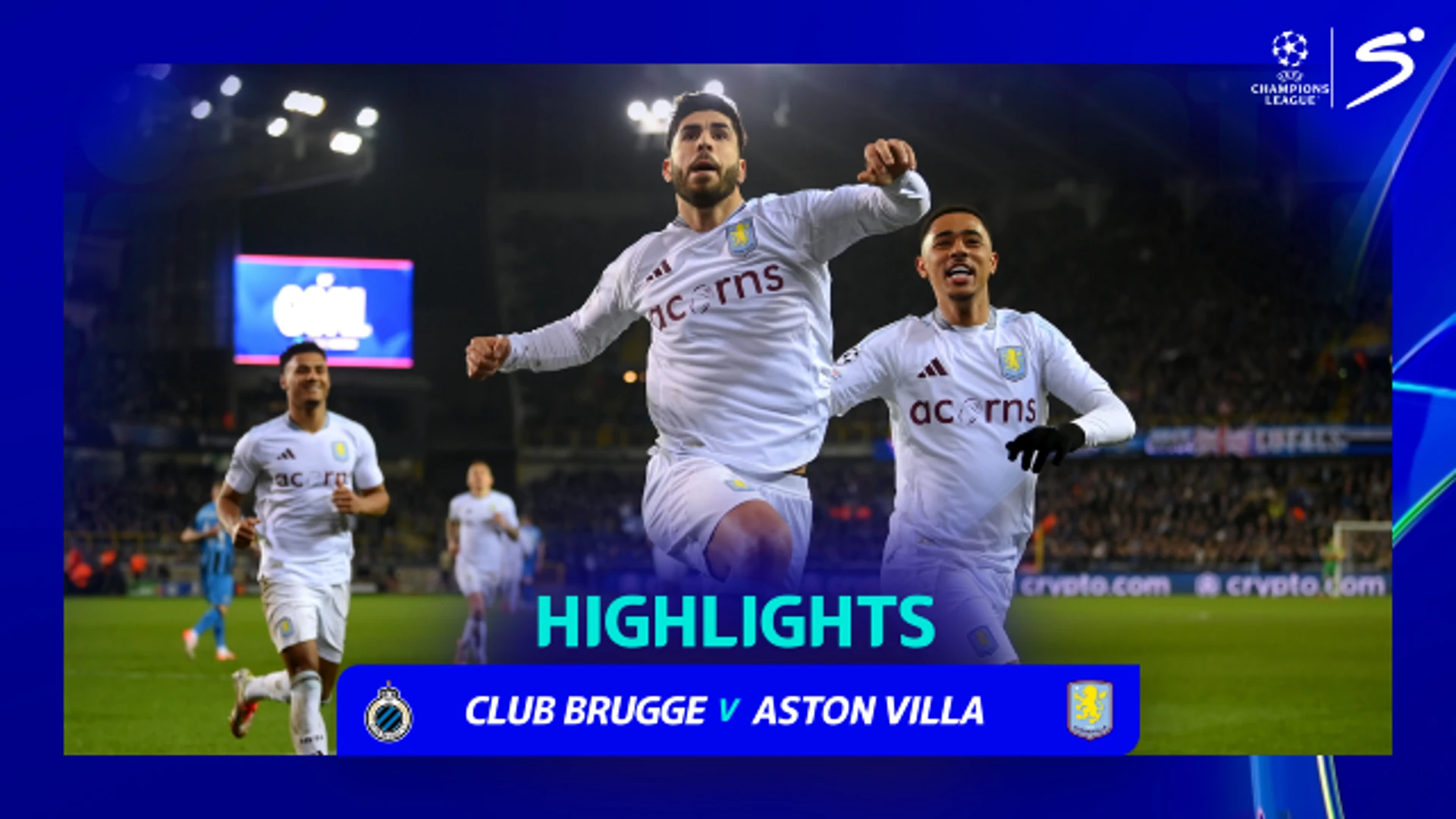 Club Brugge v Aston Villa | 90 in 90 | UEFA Champions League Round of 16