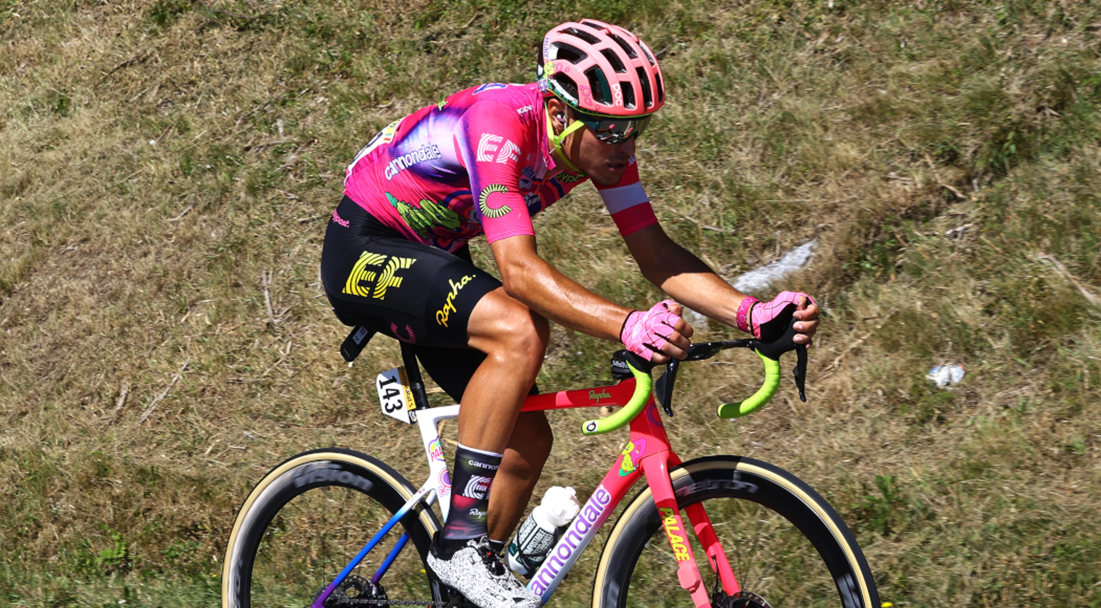 Tour de France stage 10 neutralised after activists try to stop riders