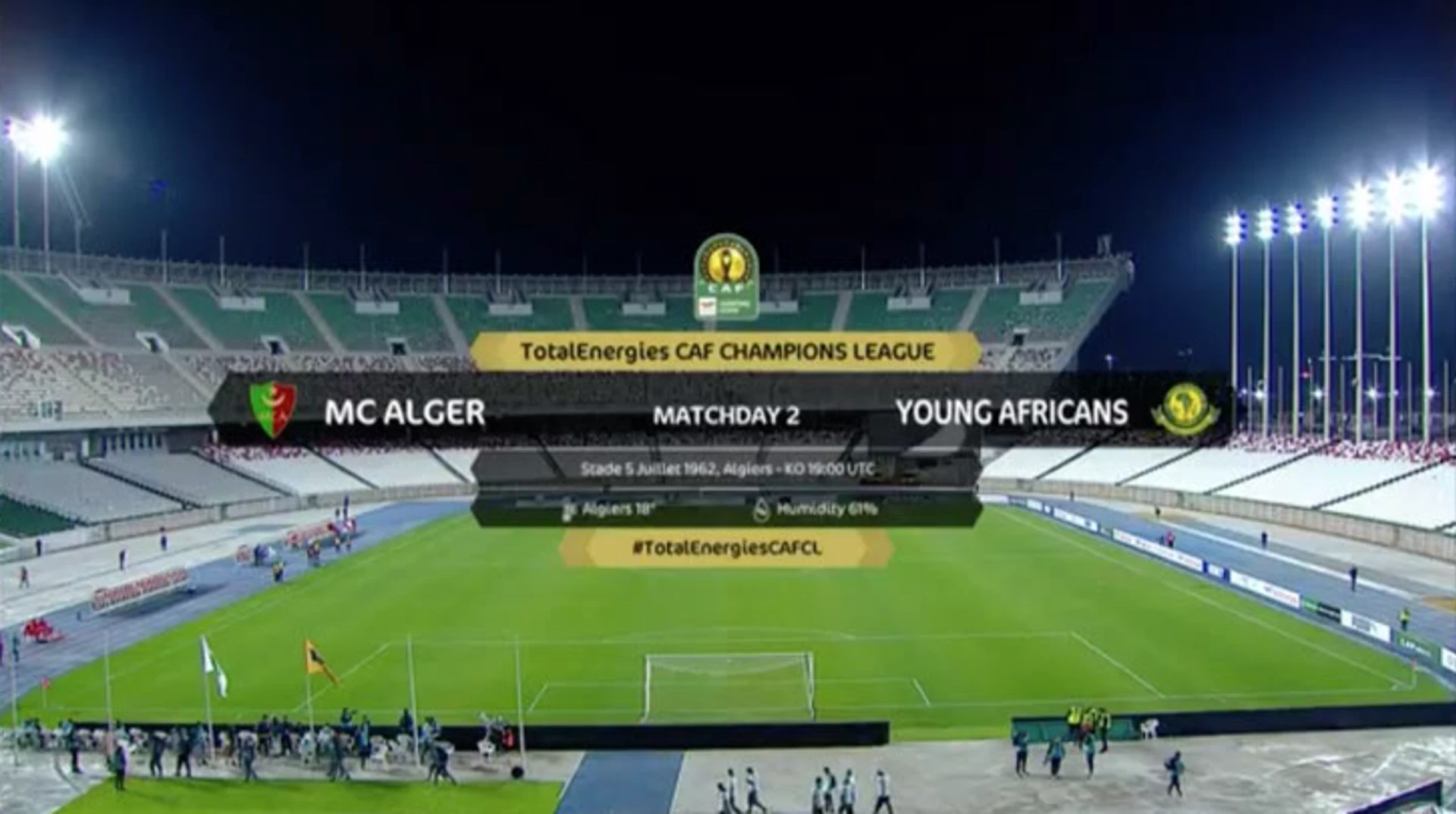 MC Alger v Y Africans | Match Highlights | CAF Champions League