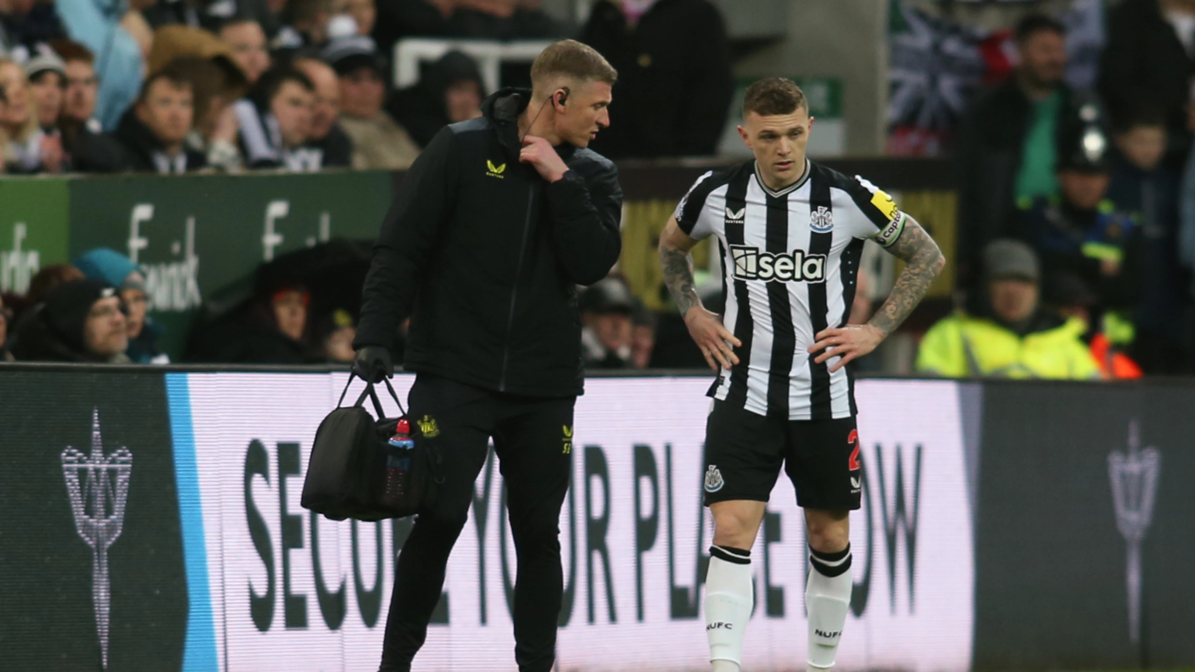 Newcastle's Trippier to miss next two games with injury: Howe