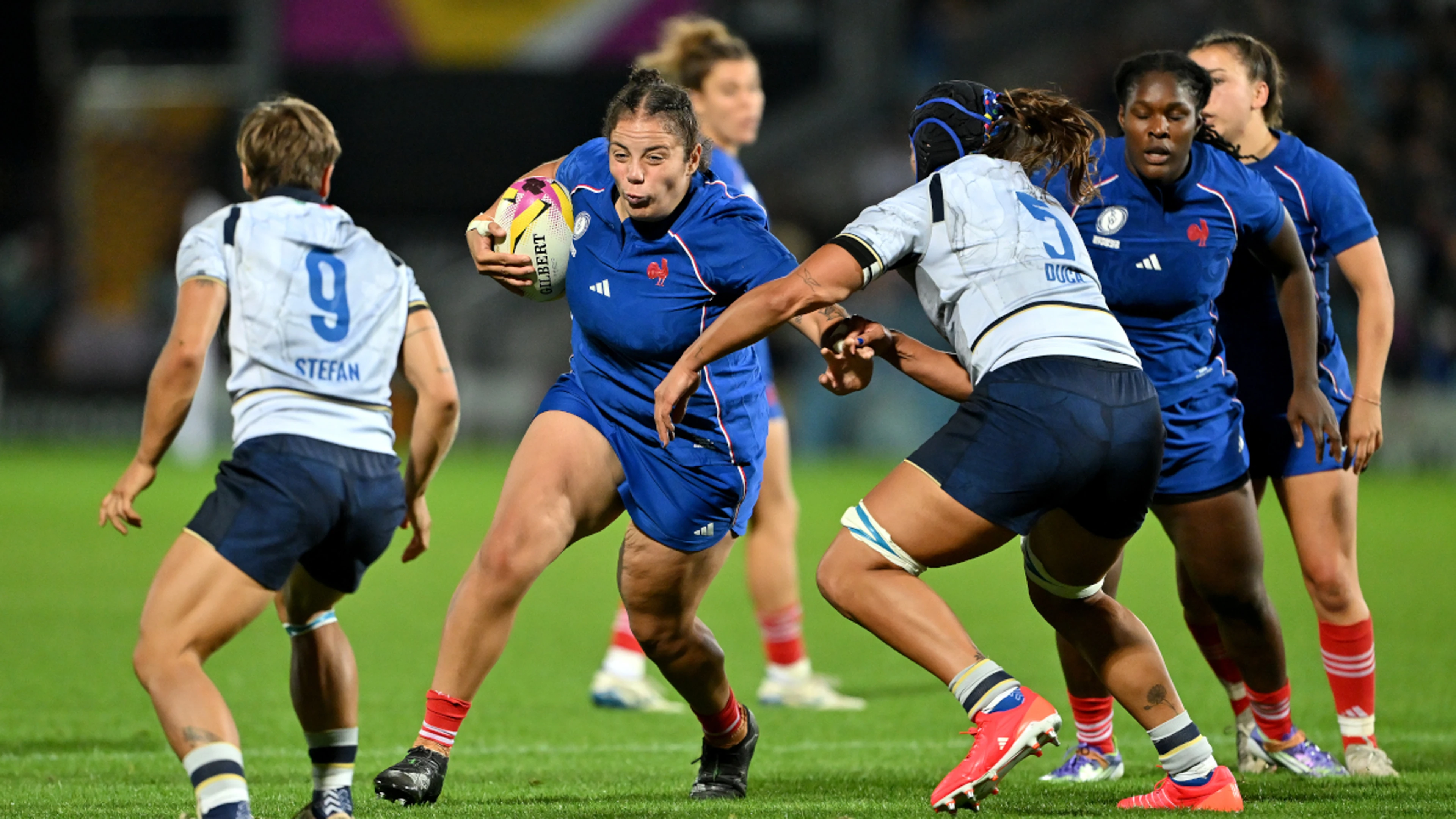 France begin Women's Rugby World Cup with hard-fought win over Italy