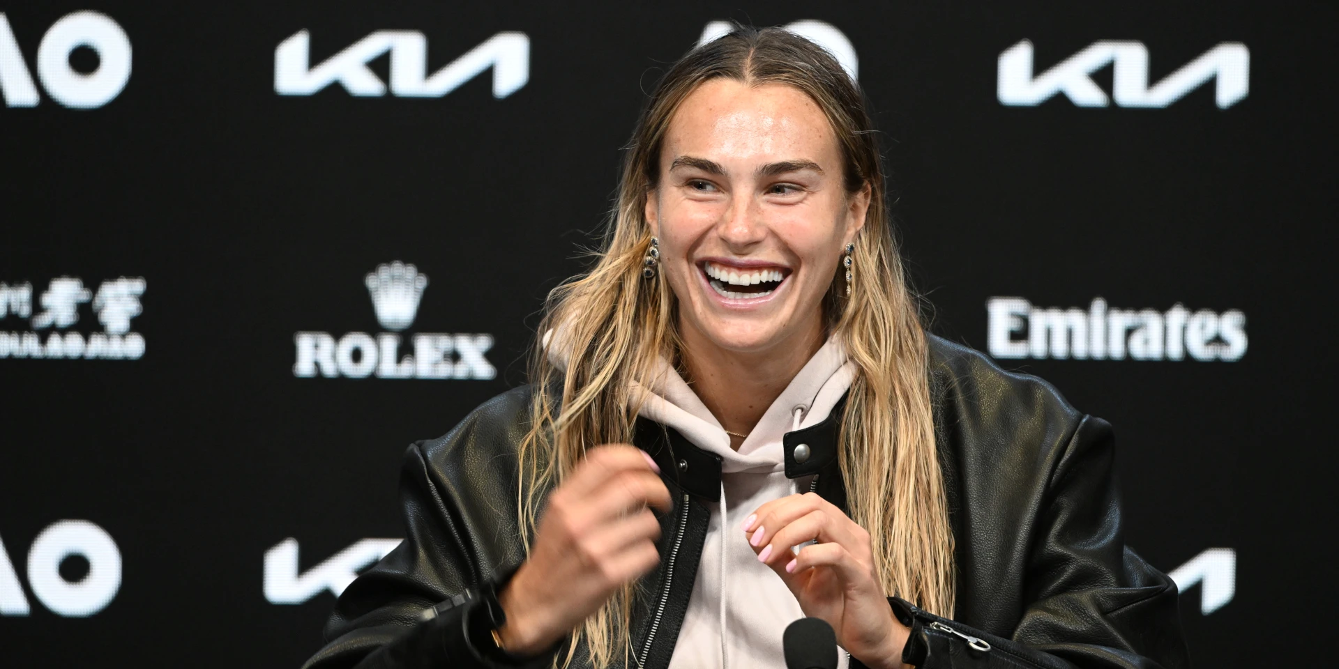 Sabalenka hopes to be 'grandma' of the women's tour