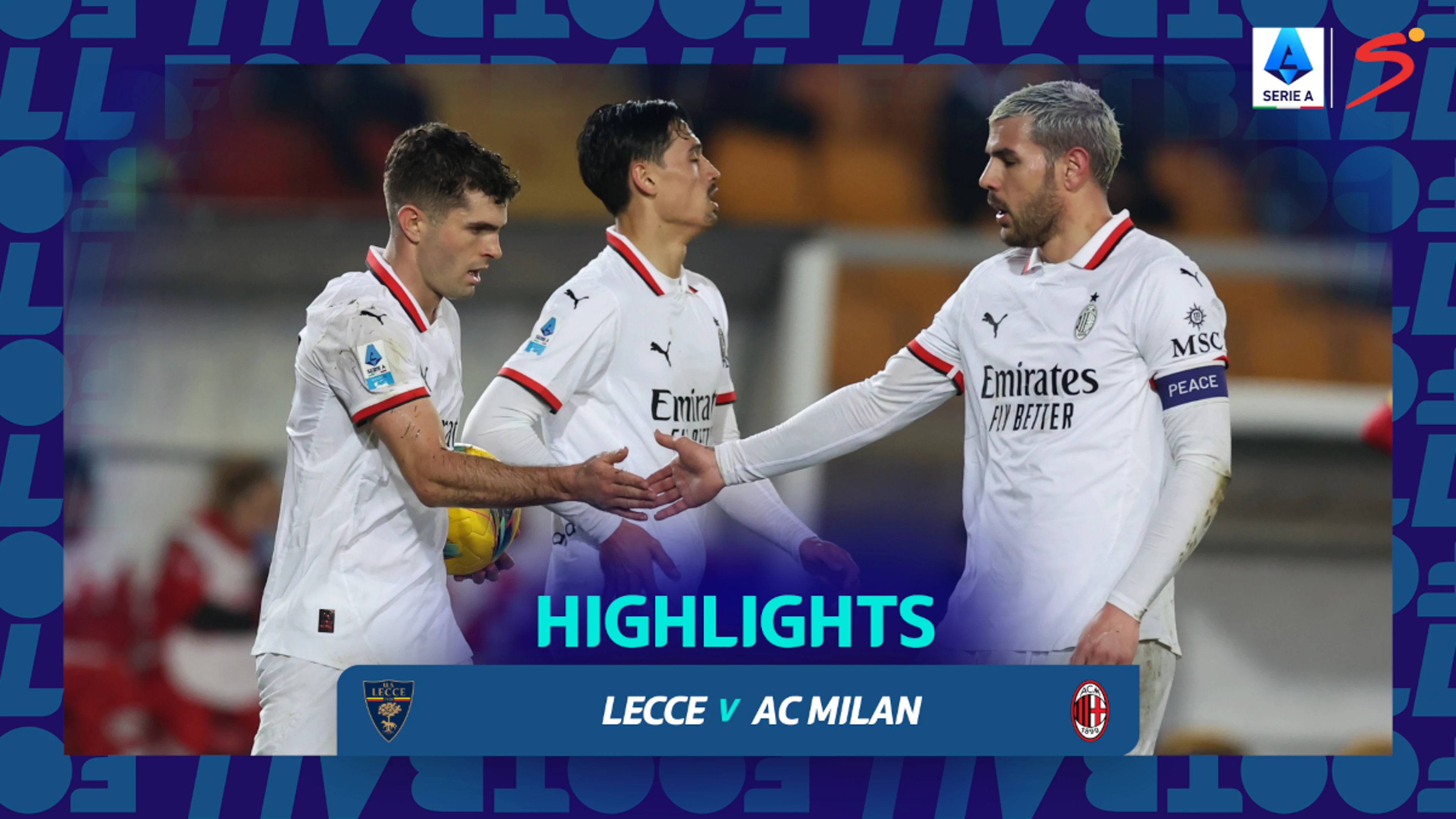 Lecce v AC Milan | Match Highlights | Italian Serie A Matchday  28