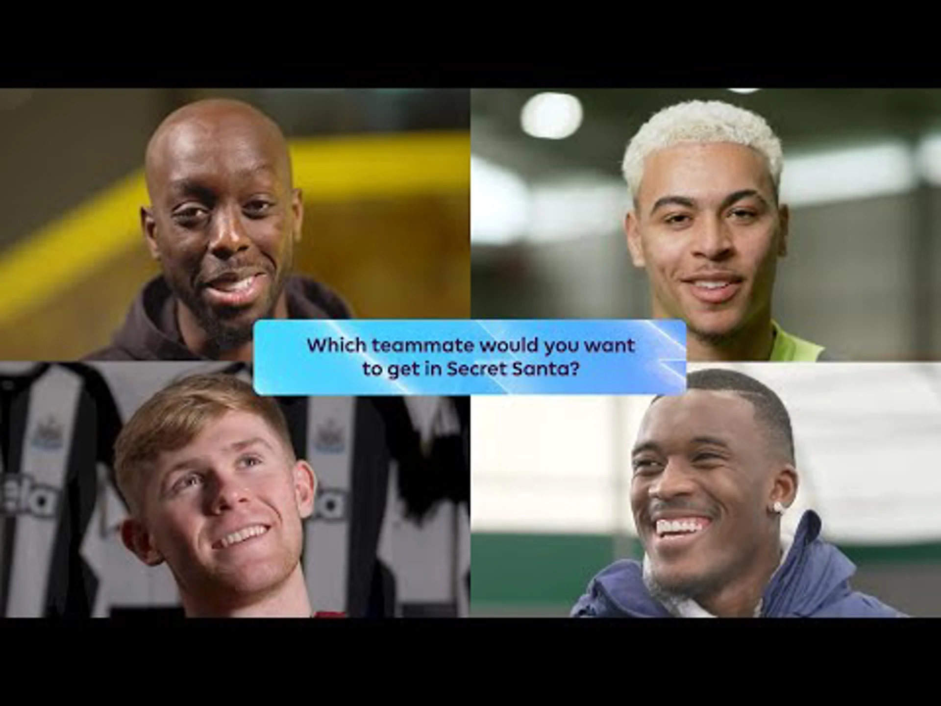 Quickfire Christmas questions with the stars | Premier League