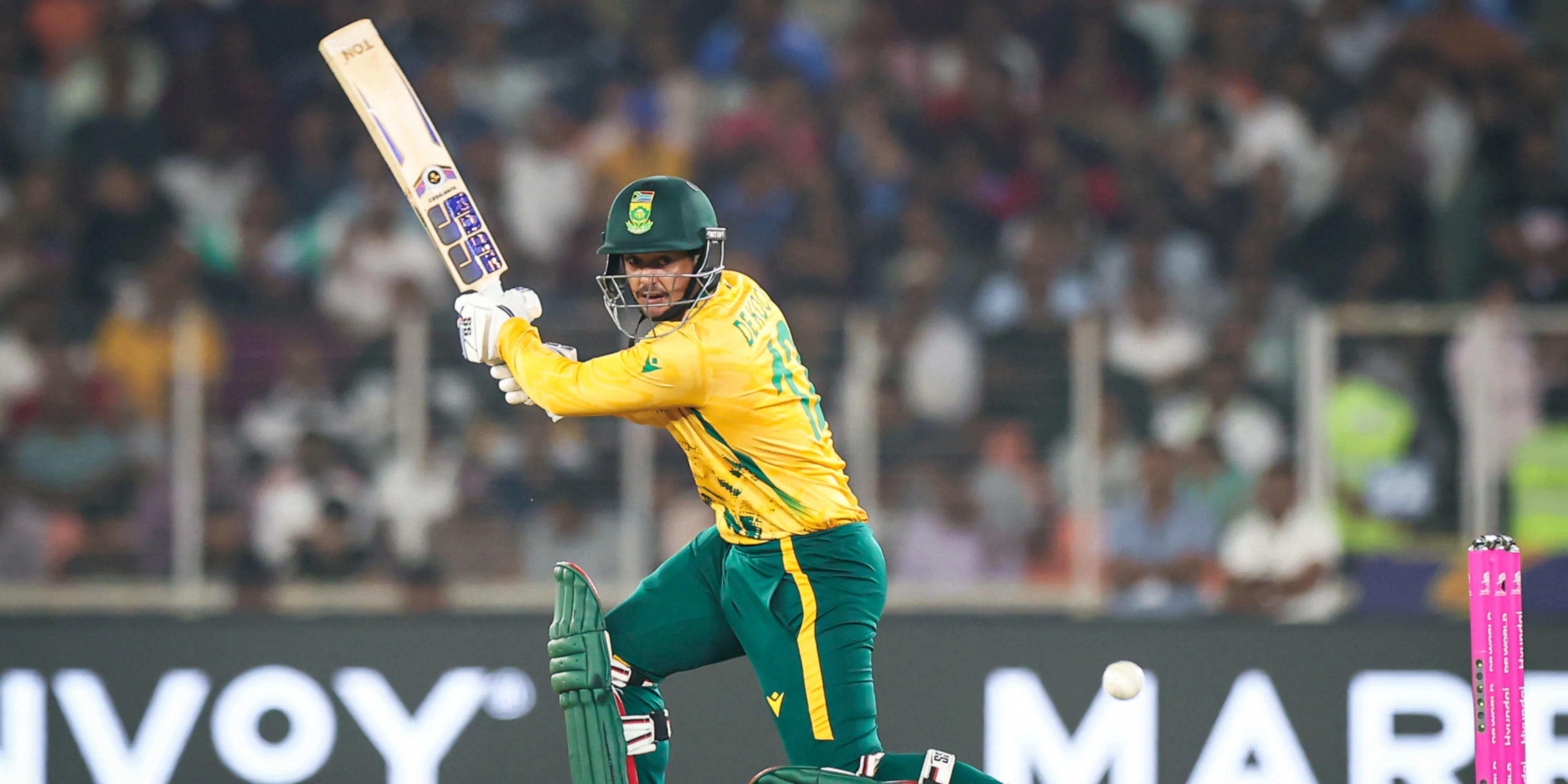 South Africa's De Kock says handling pressure key in India clash