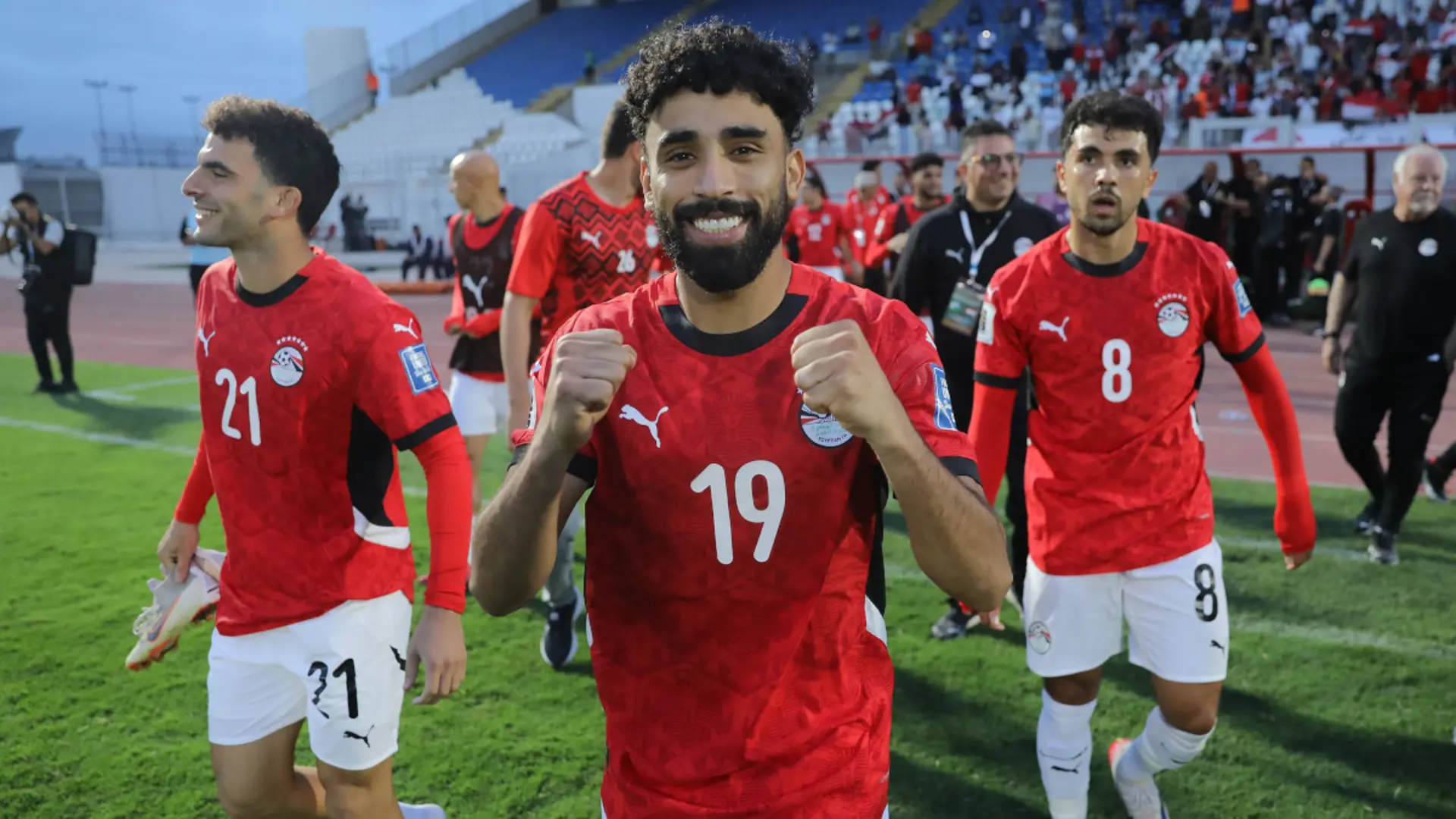 MAKING FANS HAPPY: Egypt aiming to go through qualifying unbeaten