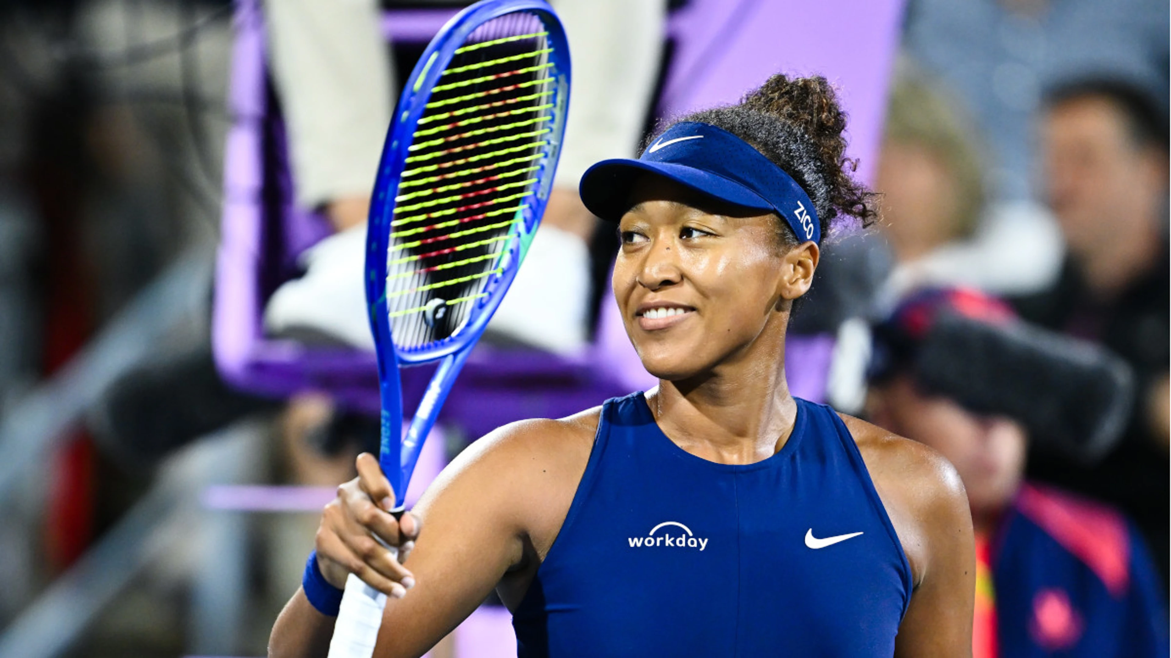 Sizzling Osaka to face Tauson in WTA Canadian Open semis