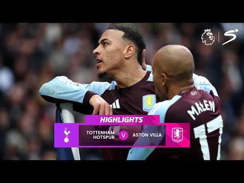 Tottenham Hotspur v Aston Villa | Match in 5 Minutes | Premier League