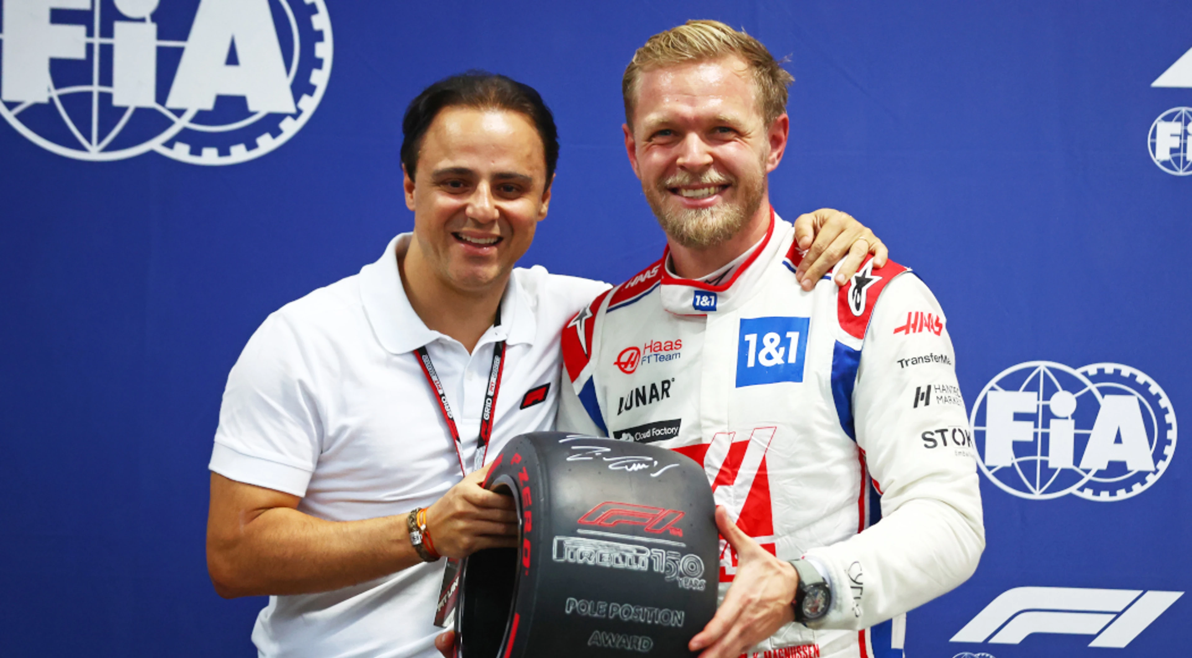 Magnussen takes stunning first F1 pole for Haas in Brazil