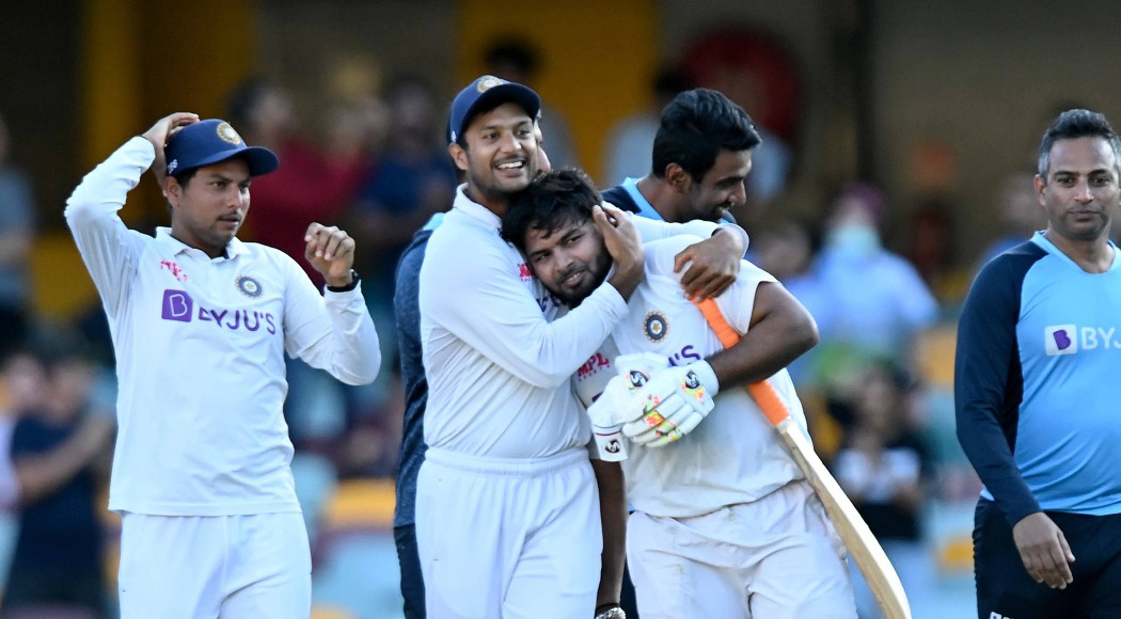 Record-breaking India clinch series in Gabba thriller