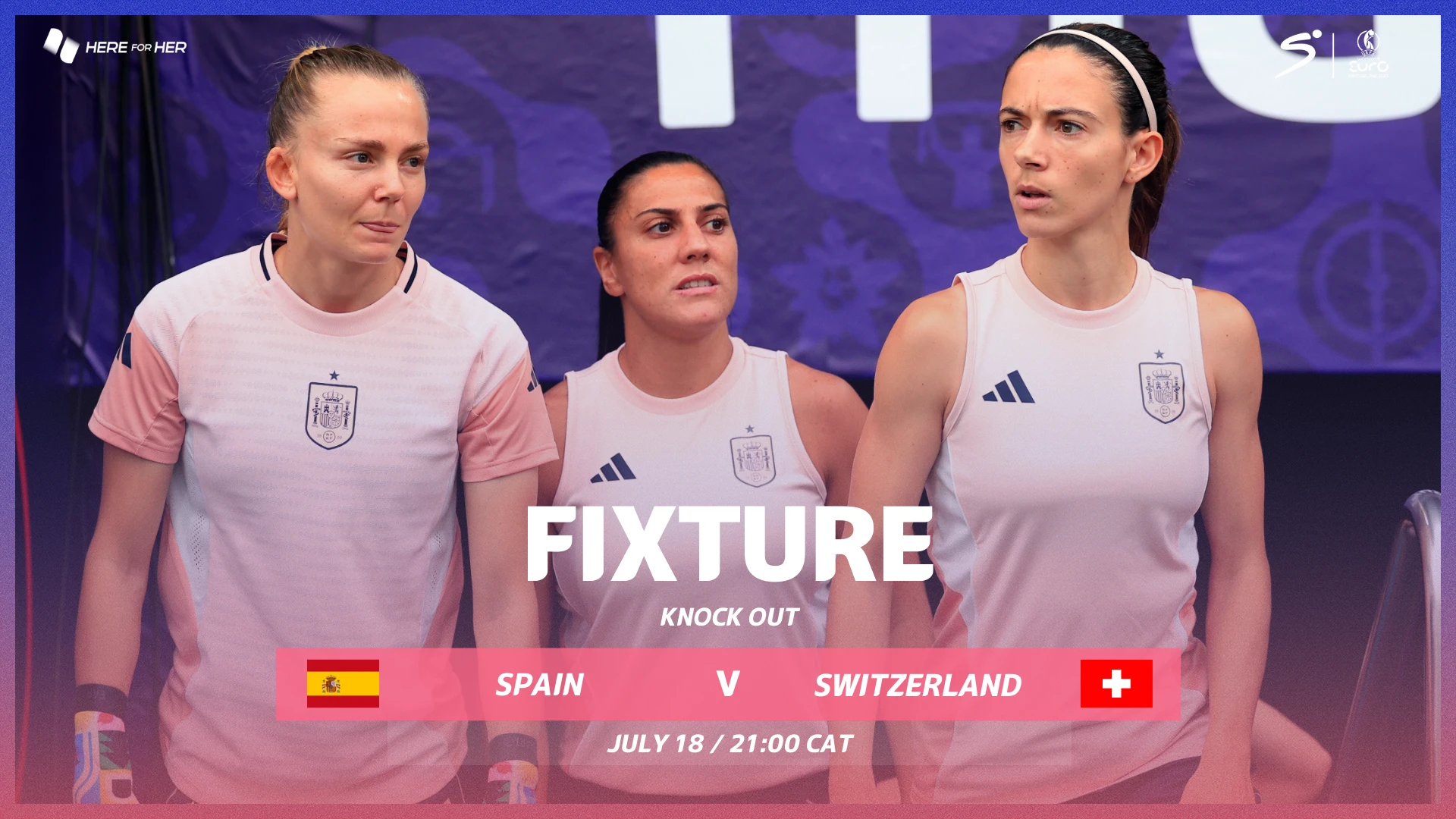EURO 2025: Switzerland bank on fan energy for Spain clash
