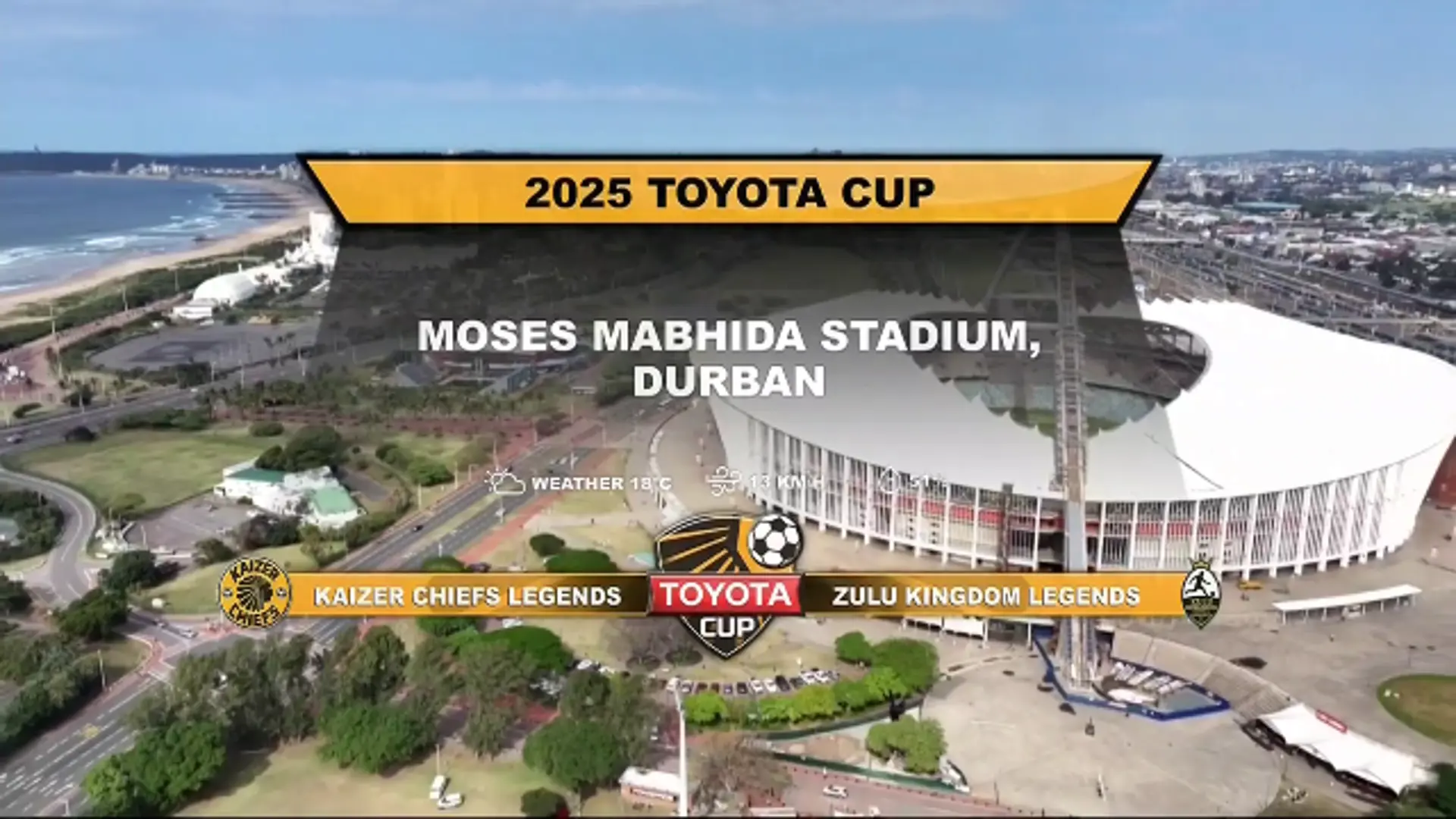 Kaizer Chiefs Legends v Zulu Kingdom Football Legends | Match Highlights | Toyota Cup Pre Season Tournament