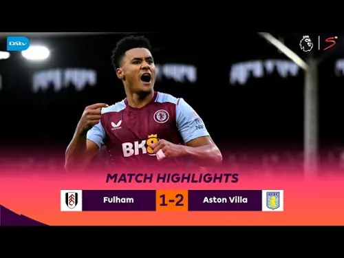 Fulham v Aston Villa | Match in 3 Minutes | Premier League