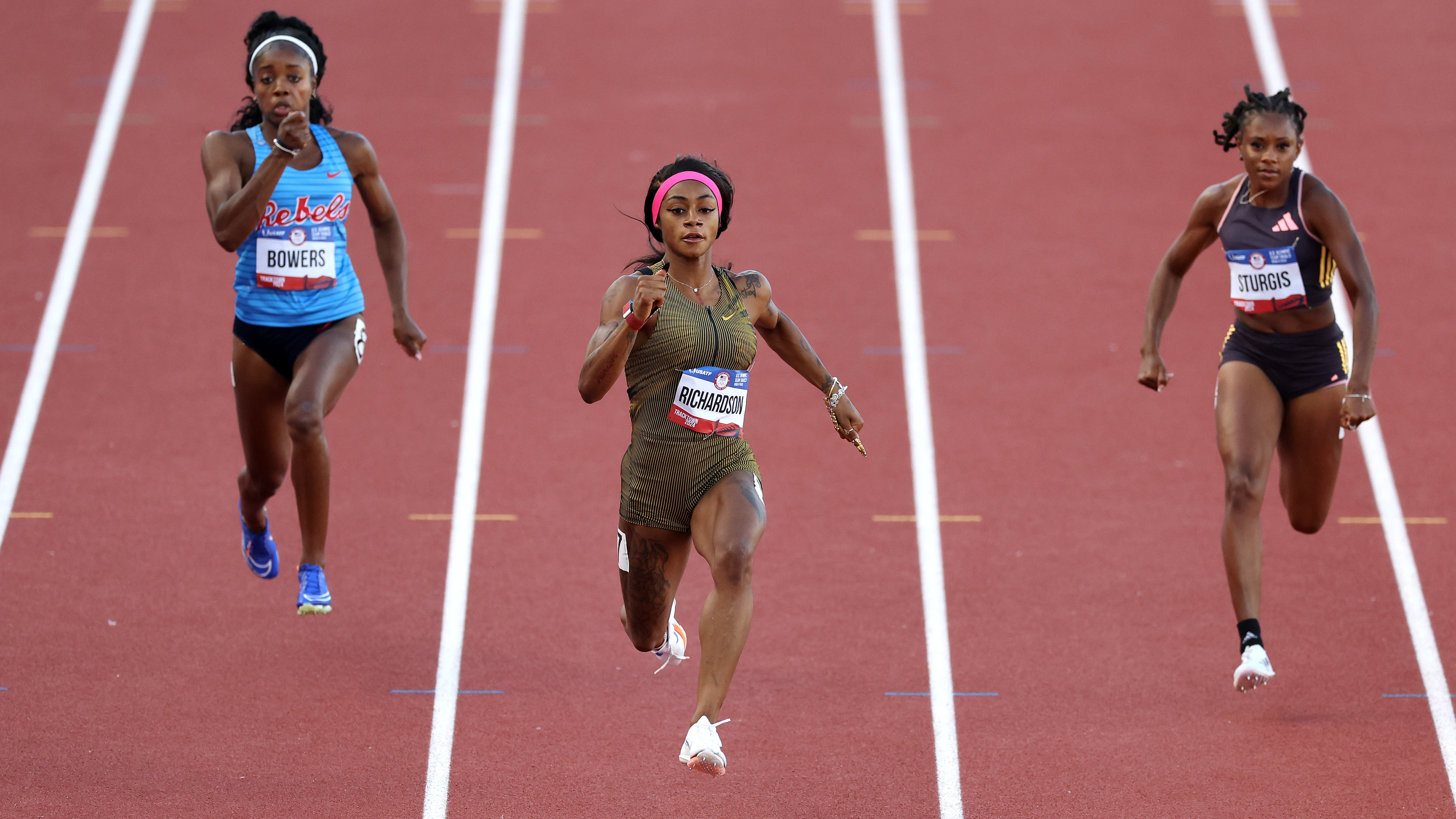 Richardson off the mark at US Olympic trials