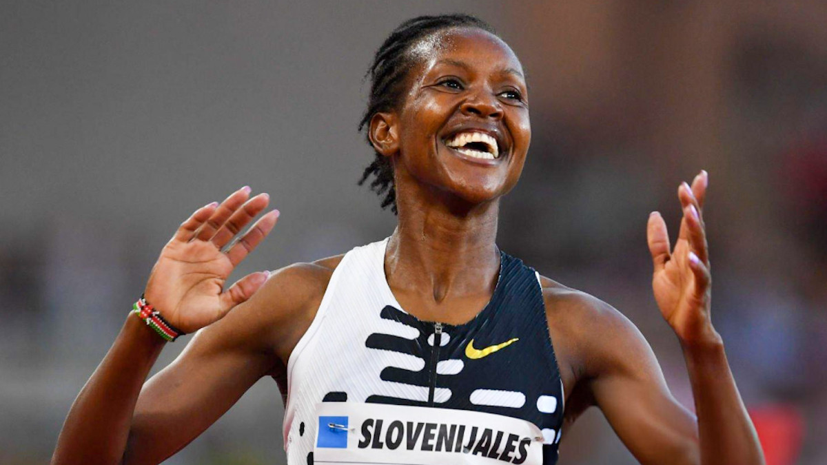 Kenya's Kipyegon Improves Her 1500m World Record | SuperSport