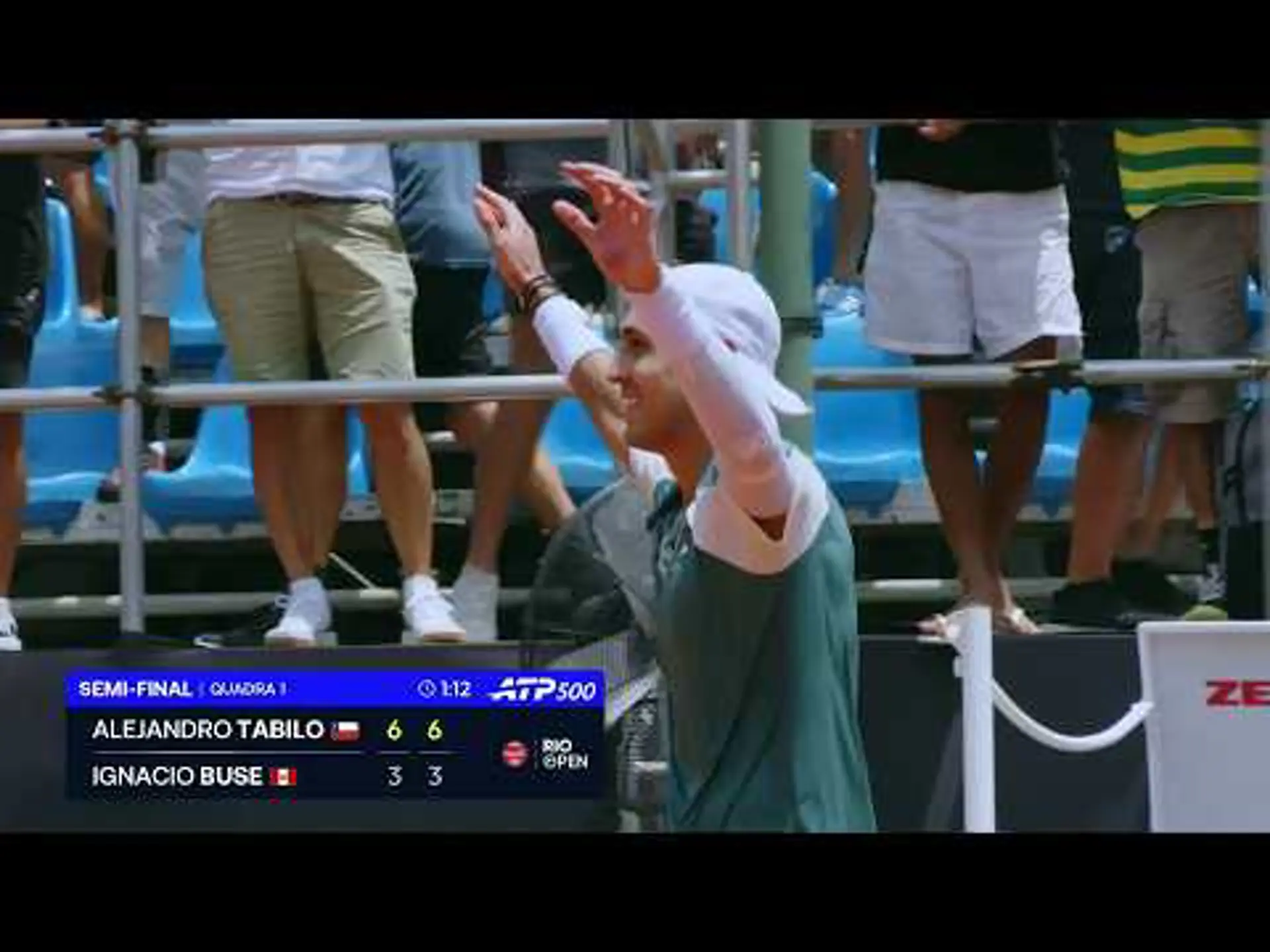 Alejandro Tabilo v Ignacio Buse | Rio Open | SF2 | Highlights | ATP World Tour 500