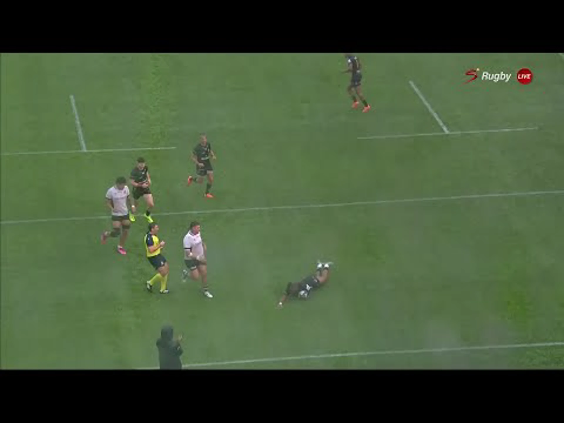 Aphelele Fassi With a Try vs. Saracens