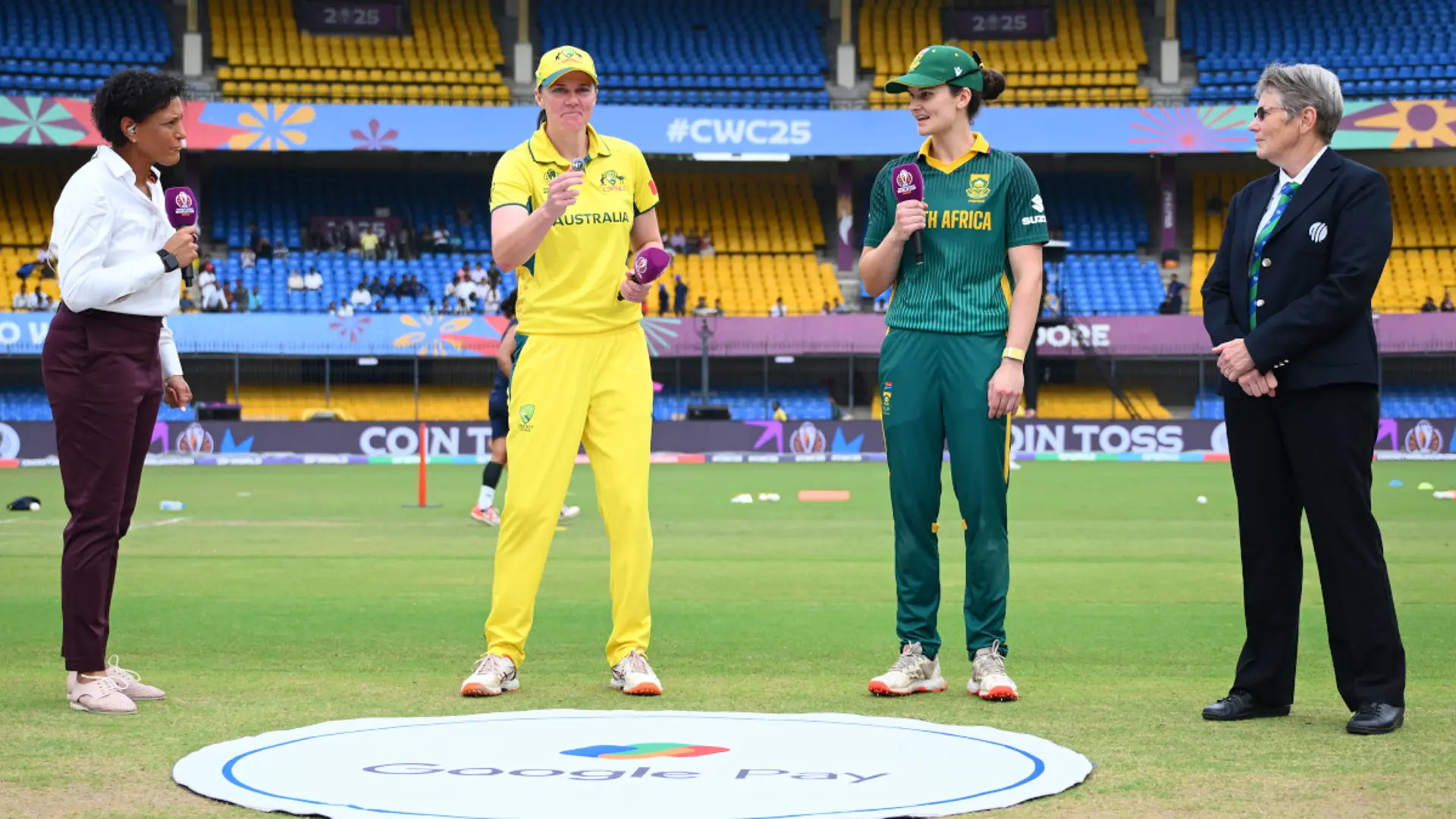 Australia win toss, insert Proteas in table-top clash