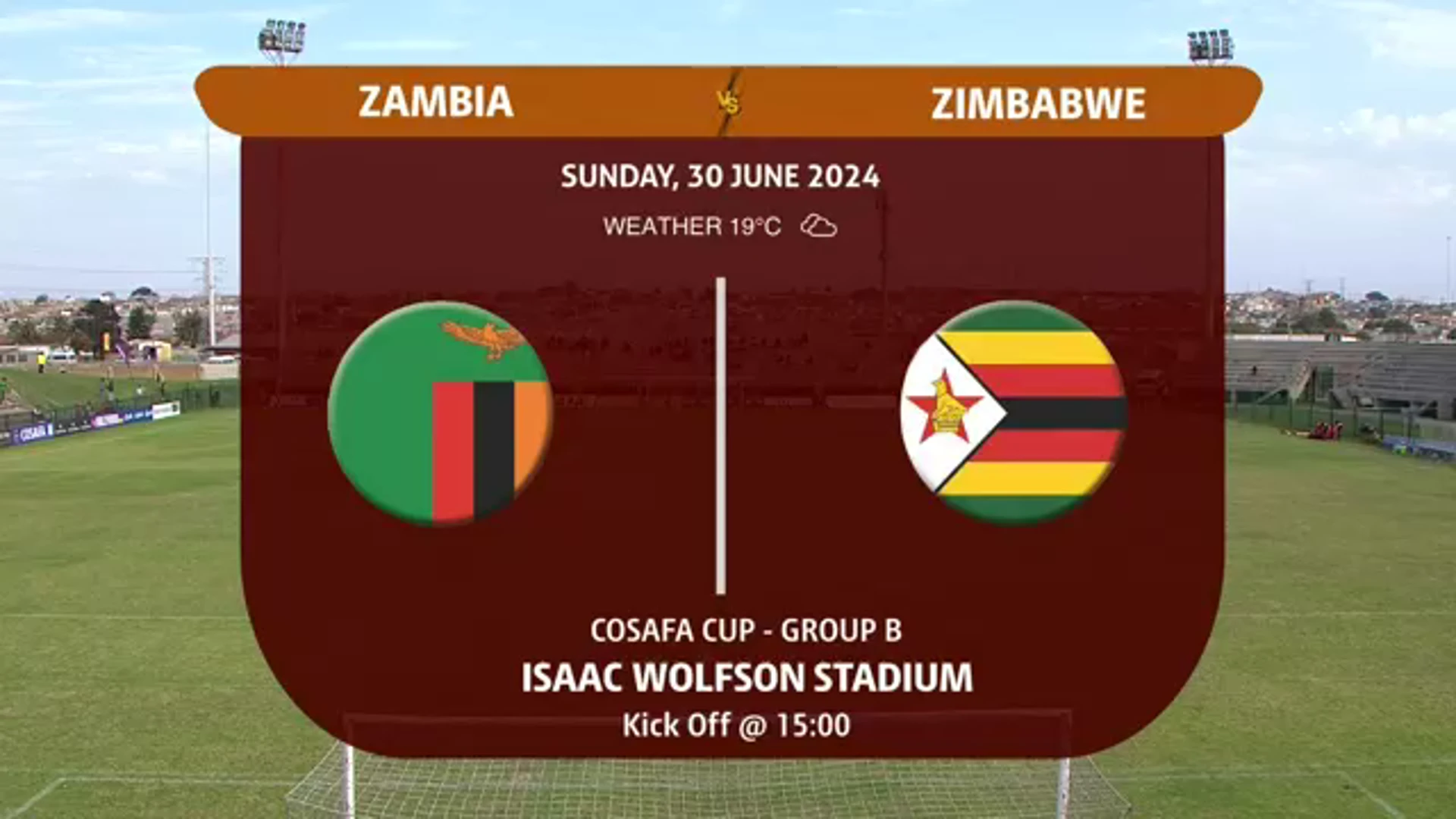 Zambia v Zimbabwe | Match Highlights | COSAFA Cup - Group B