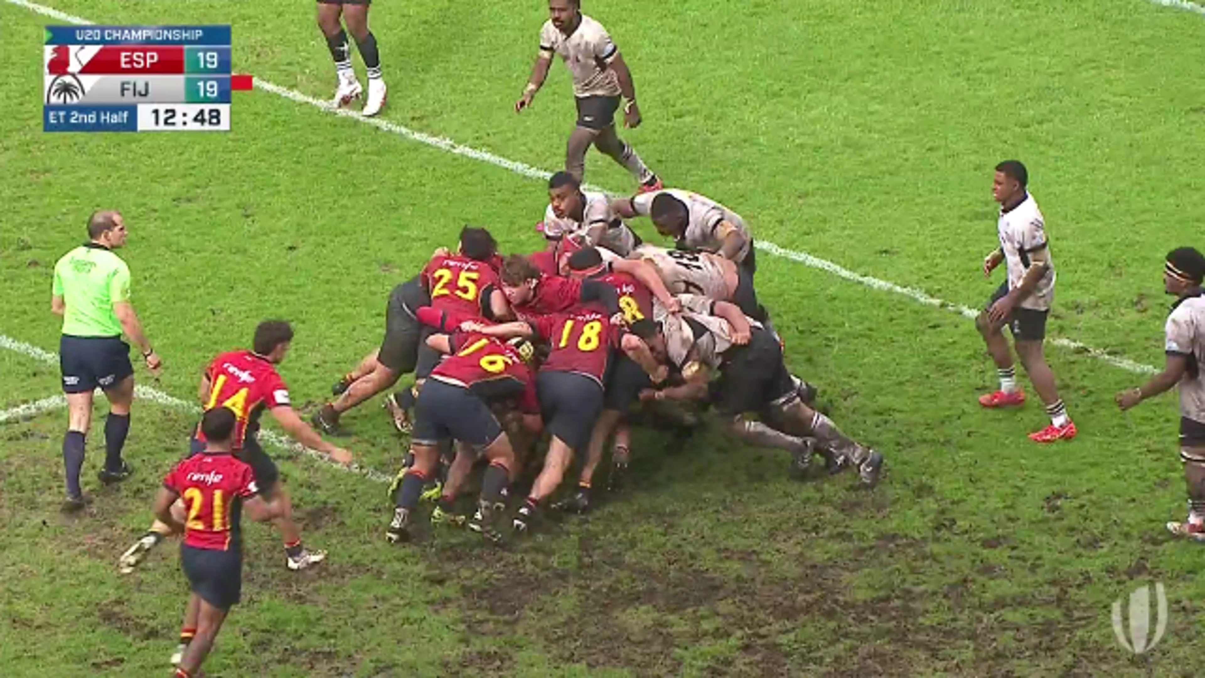 Spain v Fiji | 11th Place | Highlights | World Rugby Under 20 Championship