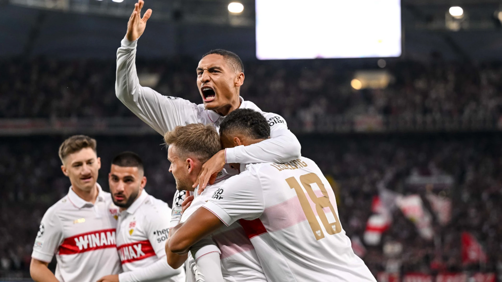 Stuttgart held to 1-1 draw by Sparta Prague in Champions League