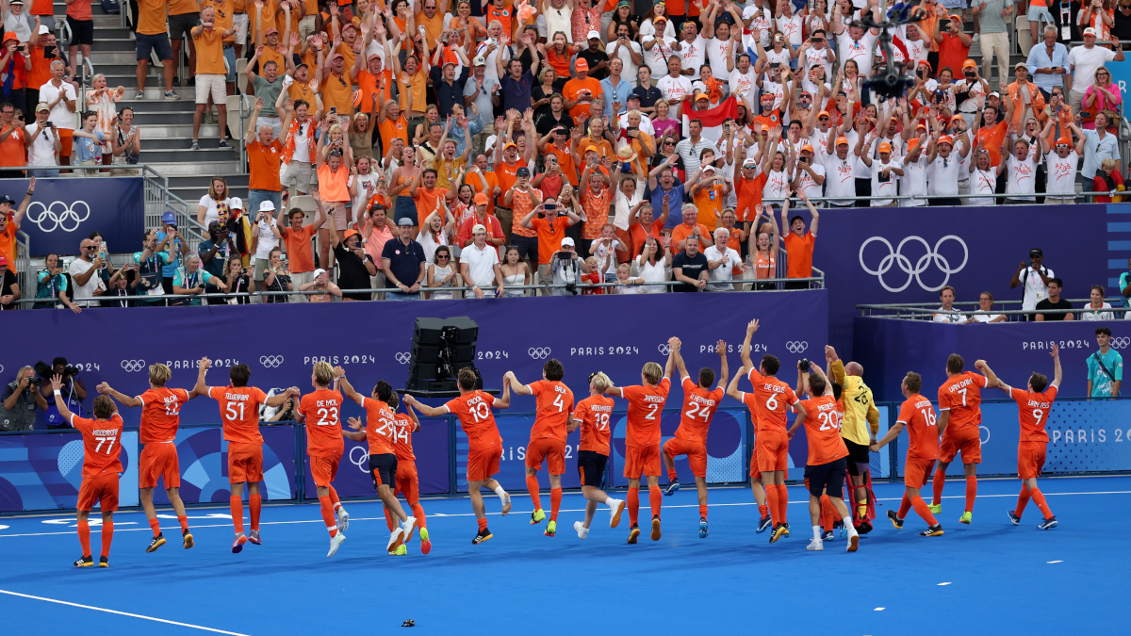 Netherlands beat Germany in shoot-out to win Olympic men's hockey gold