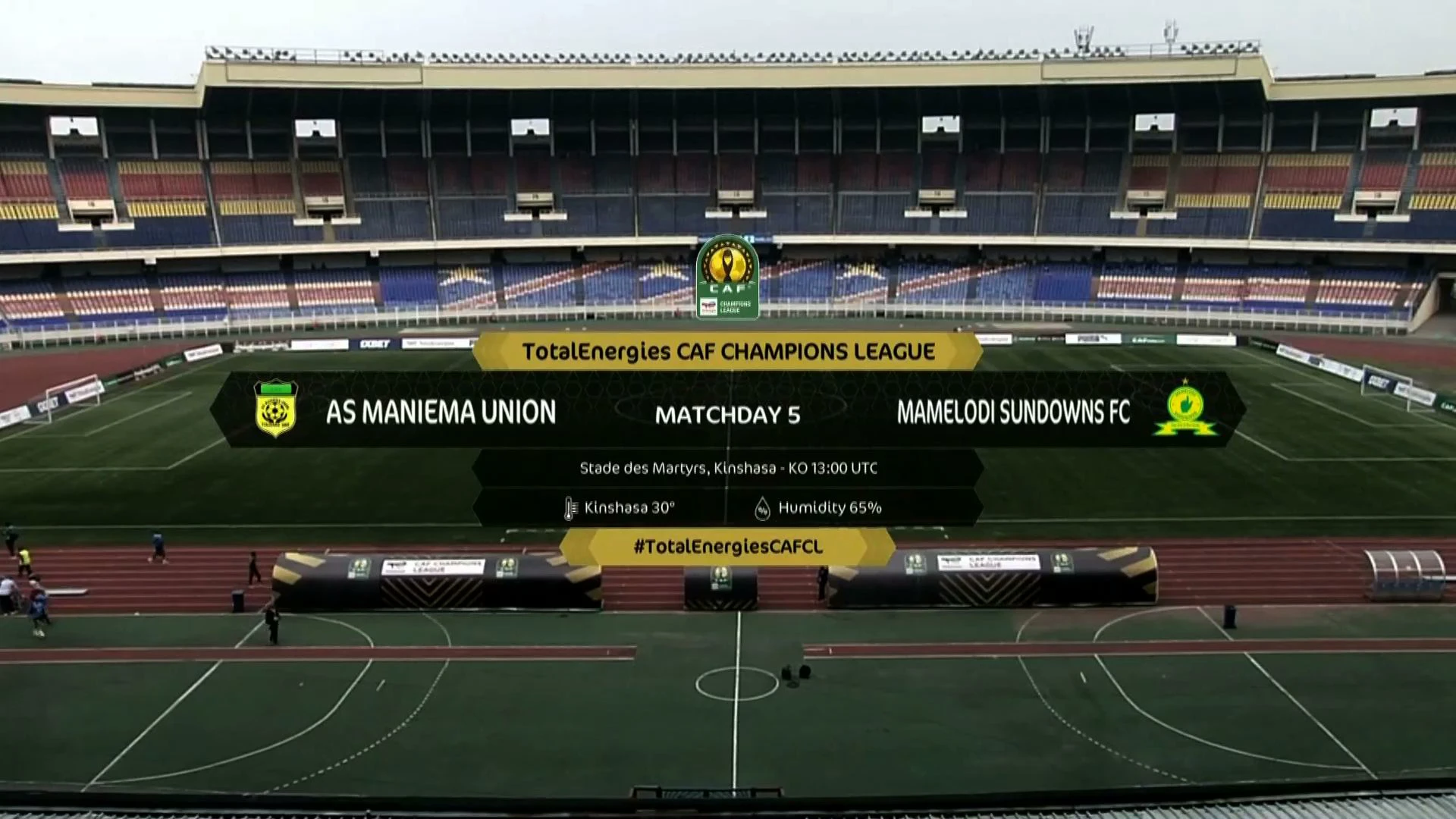 AS Maniema v Sundowns | Match Highlights | CAF Champions League