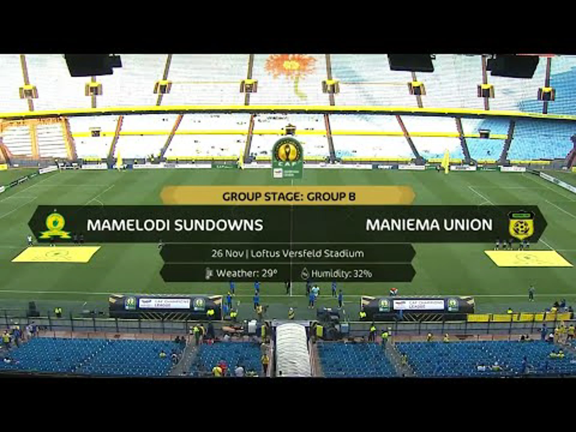 Mamelodi Sundowns v AS Maniema | Match Highlights | CAF Champions League