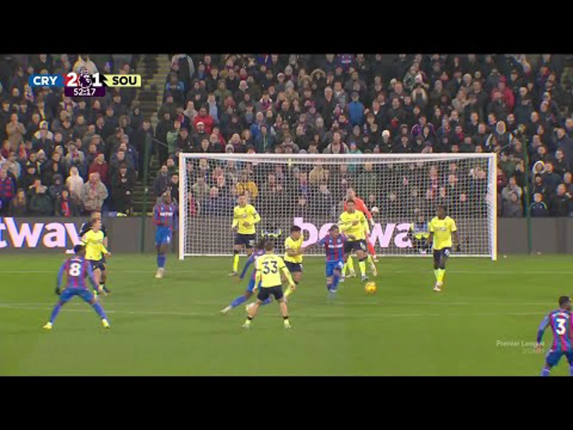 Eberechi Eze | 52ⁿᵈ Minute Spectacular Goal v Southampton