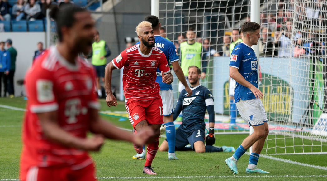 Bayern one point from top spot after Hoffenheim win